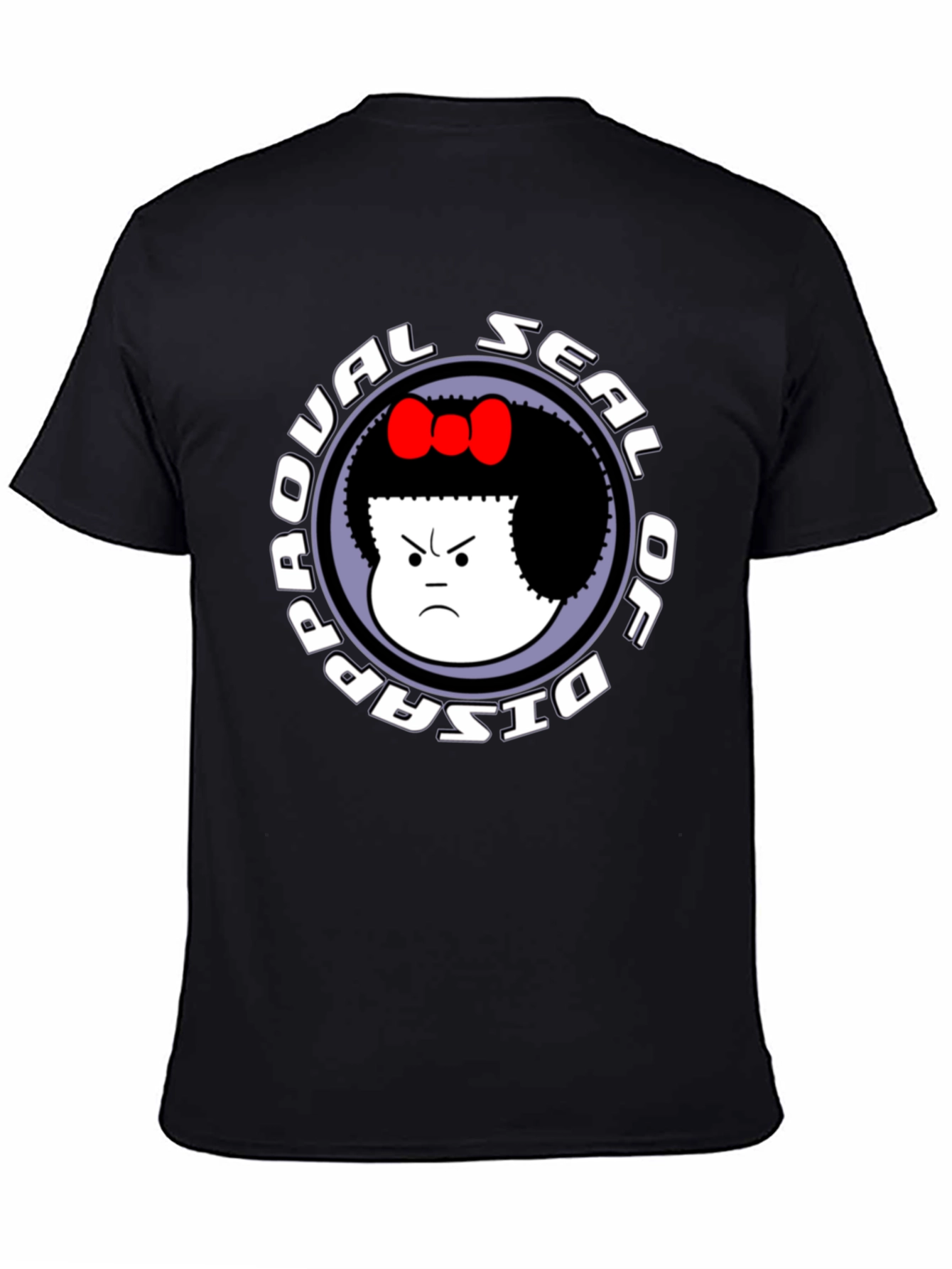 Seal of Disapproval Black T-Shirt
