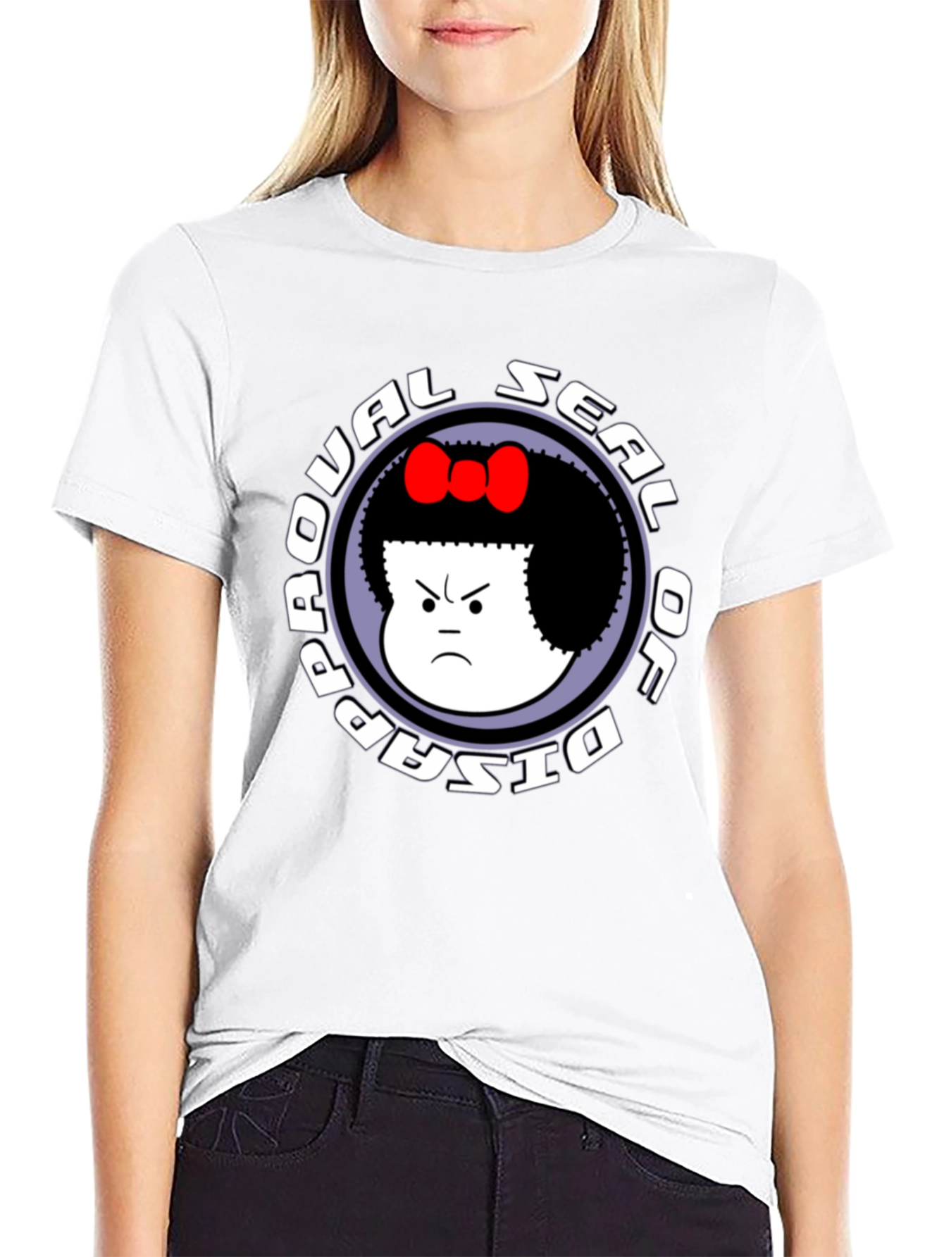 Seal of Disapproval Black T-Shirt