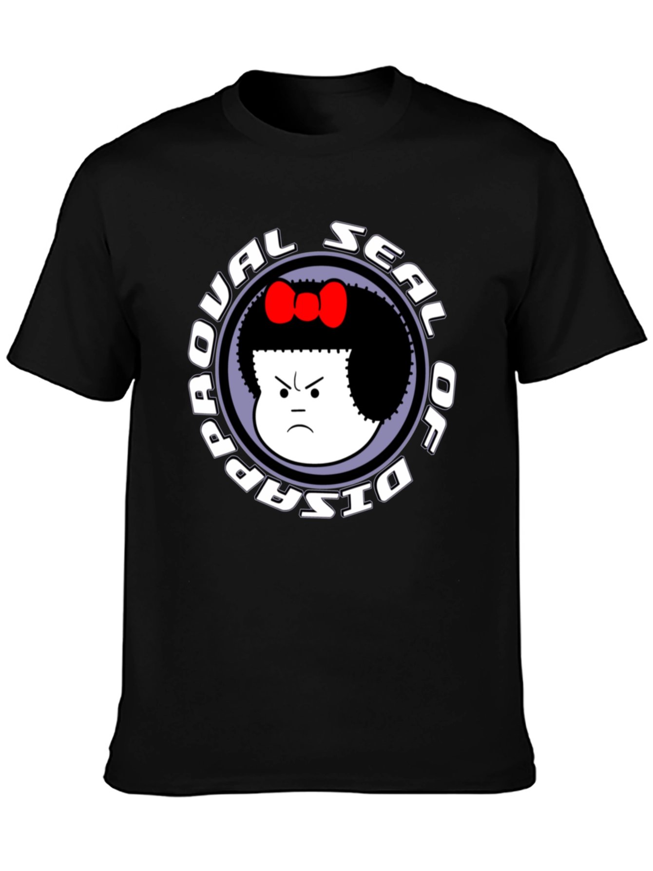 Seal of Disapproval Black T-Shirt