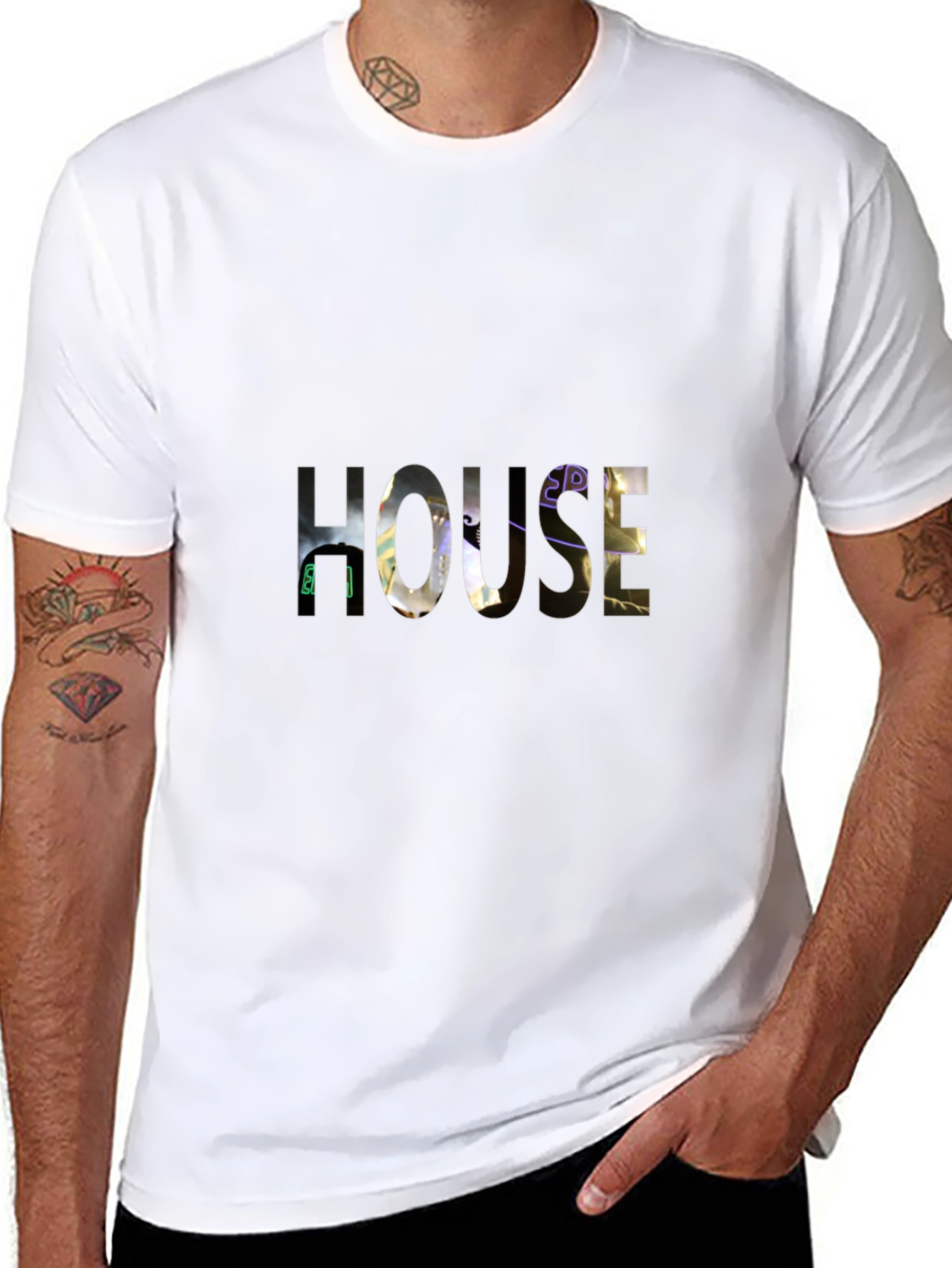HOUSE Graphic Print Tee