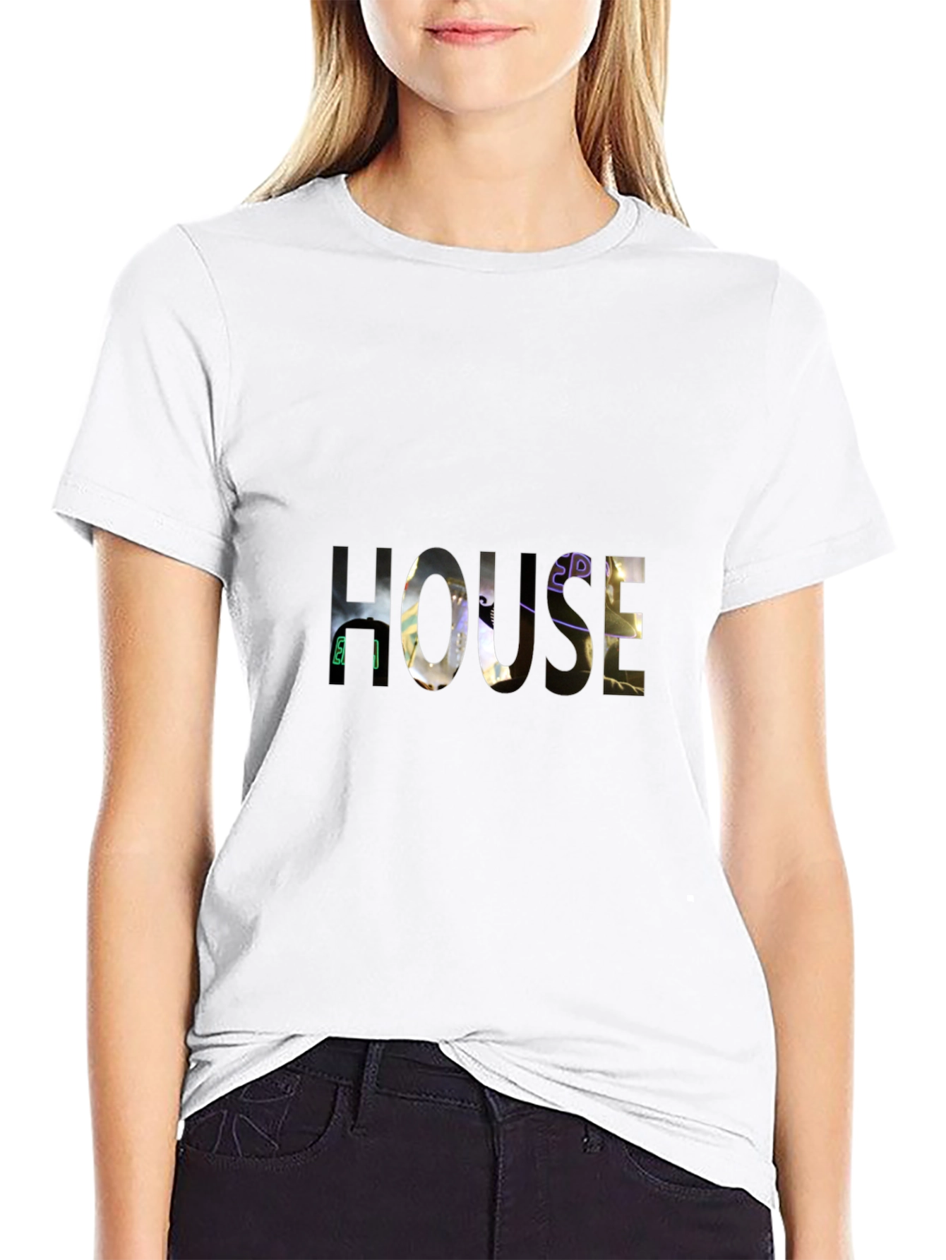HOUSE Graphic Print Tee