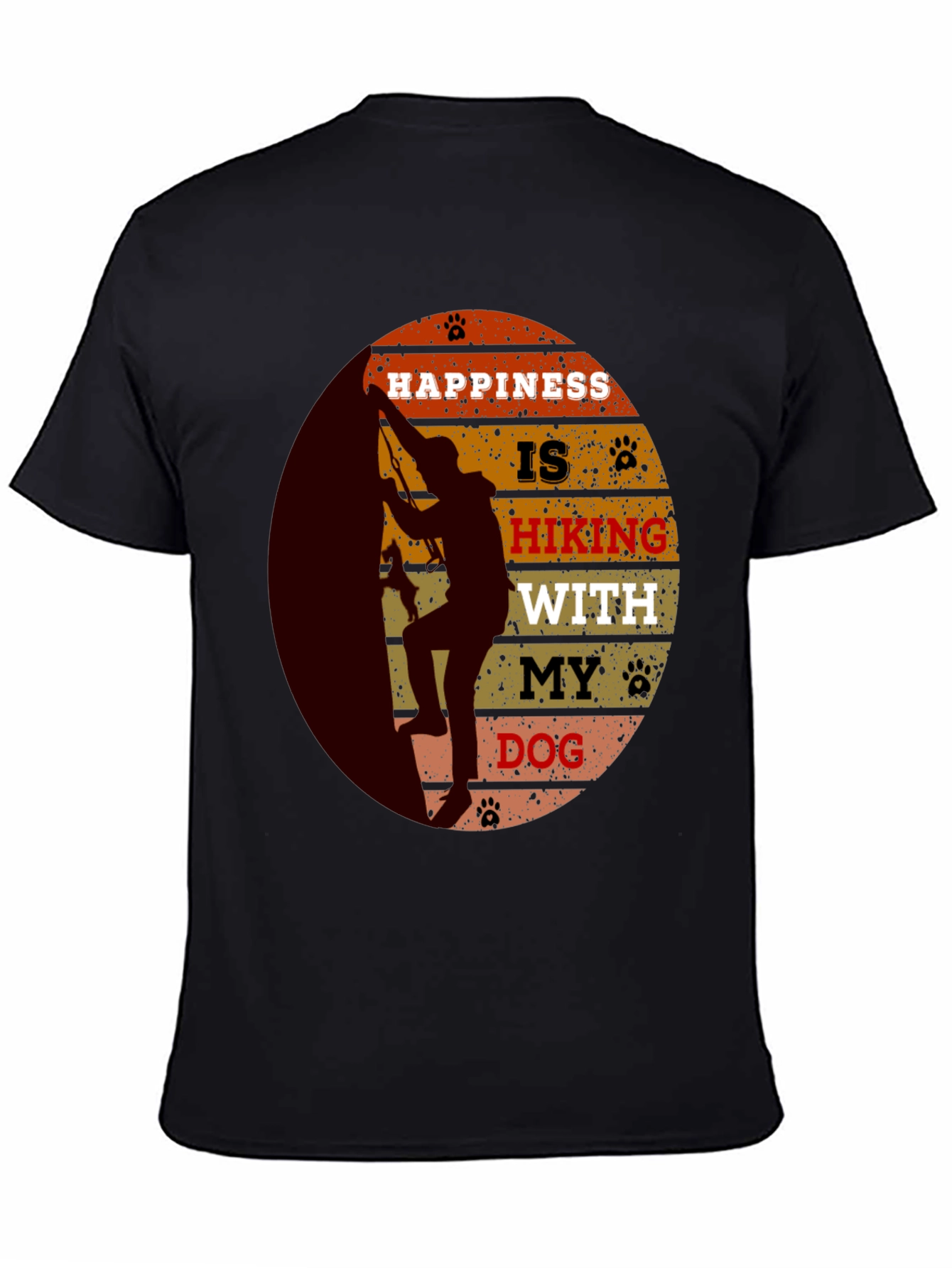 Hiking With My Dog Graphic Tee