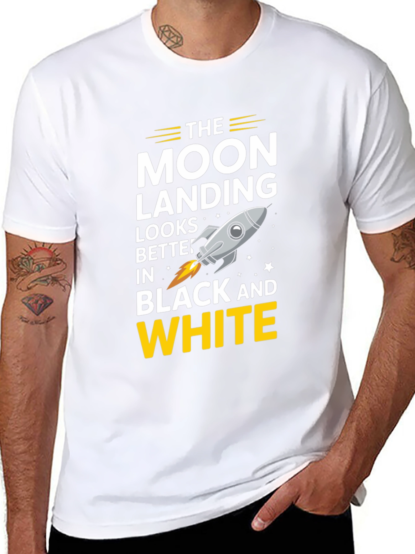Moon Landing Graphic Tee