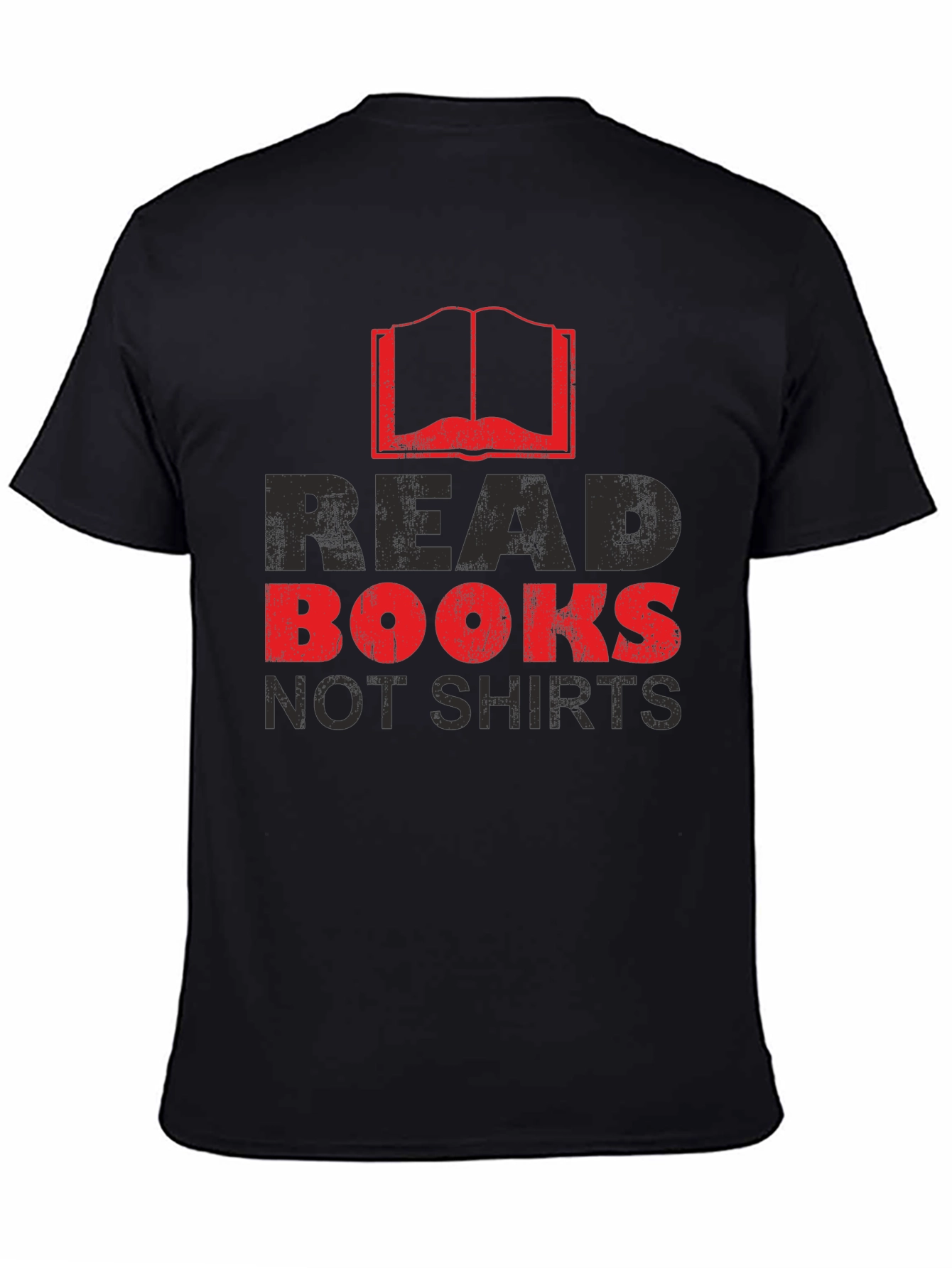 Read Books Not Shirts Novelty Graphic Tee