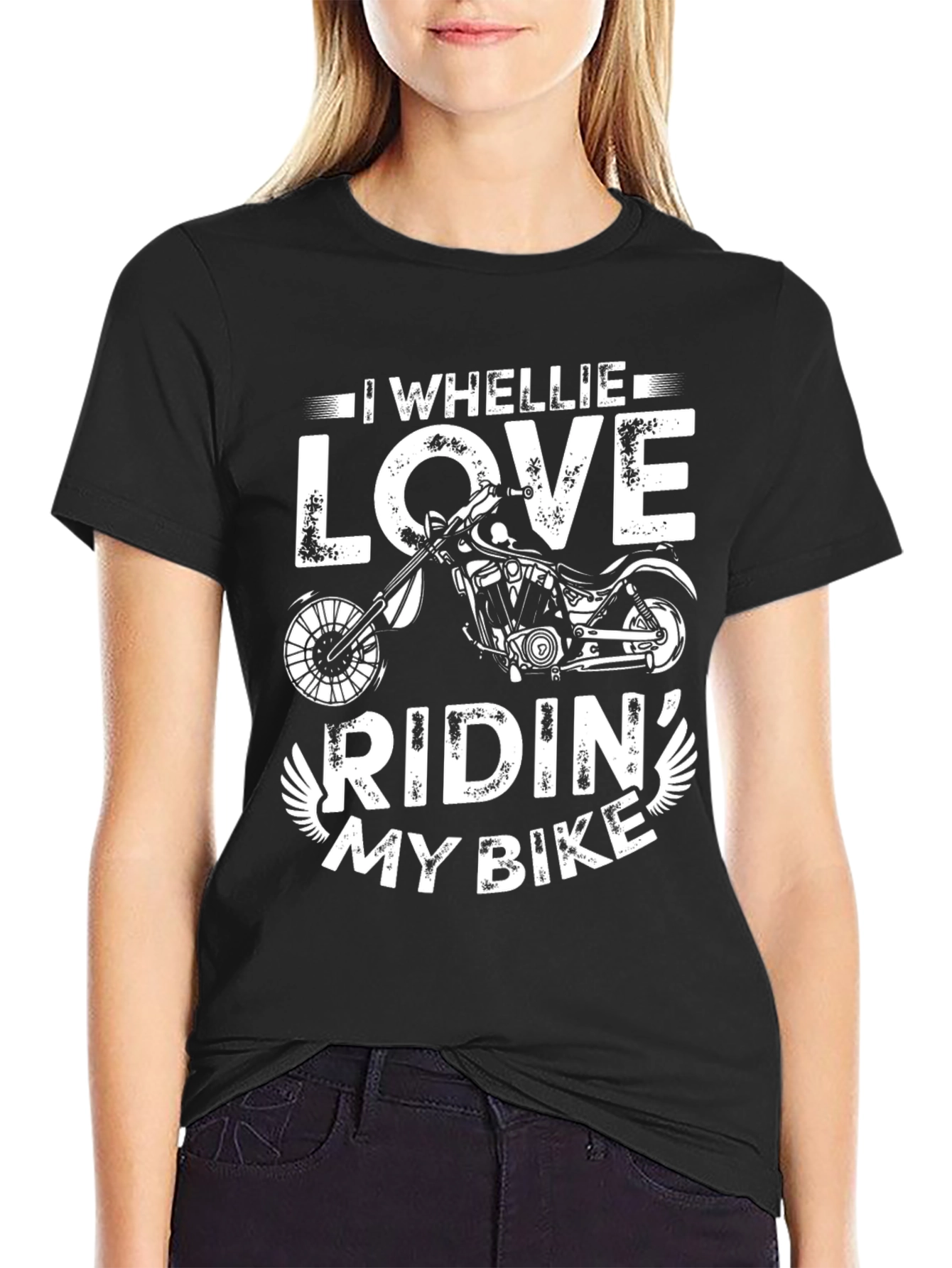 I WHEELIE LOVE Riding My Bike Tee