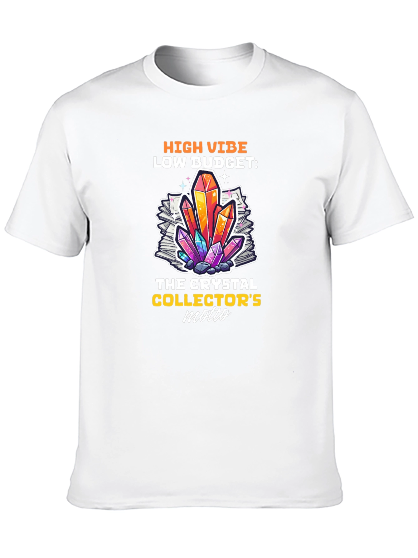 Crystal Collectors Motto Graphic Tee