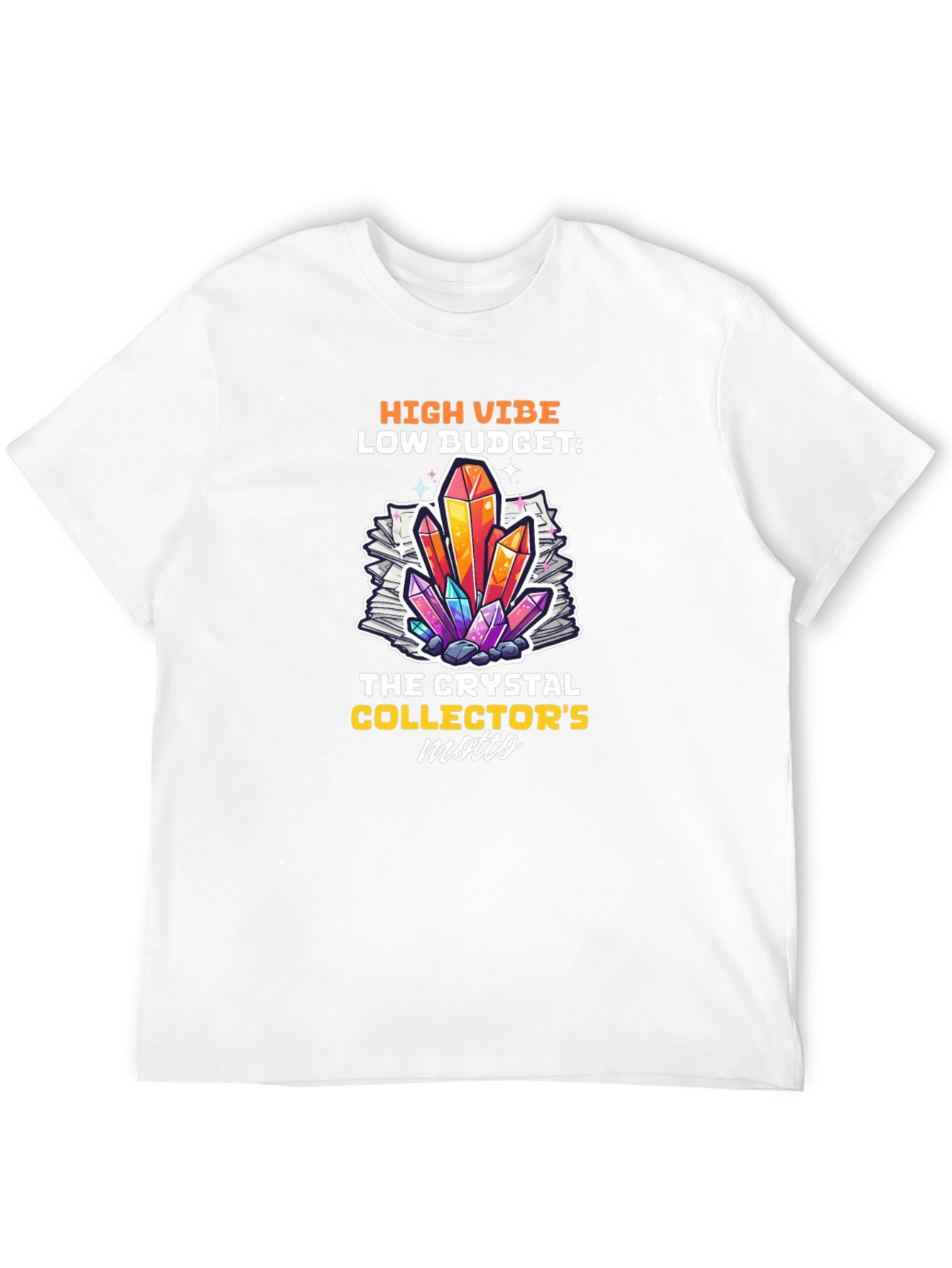 Crystal Collectors Motto Graphic Tee