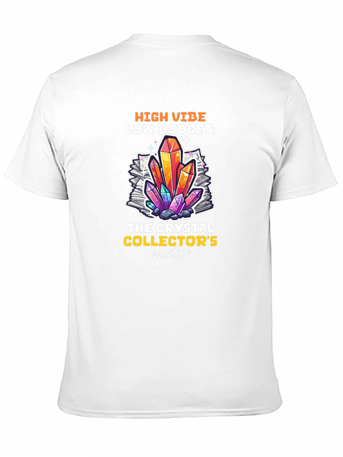 Crystal Collectors Motto Graphic Tee