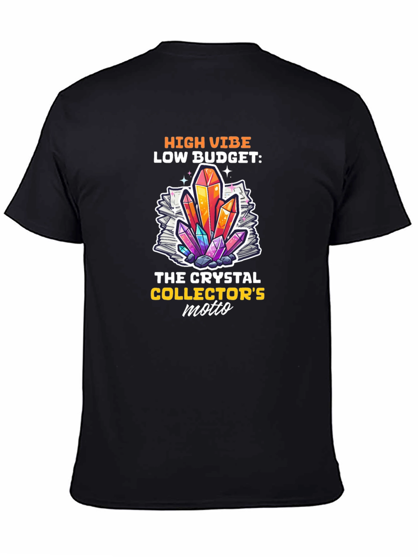 Crystal Collectors Motto Graphic Tee
