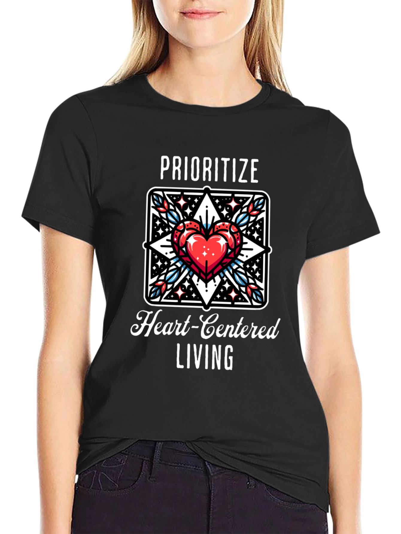 Prioritize Heart-Centered Living Graphic Tee