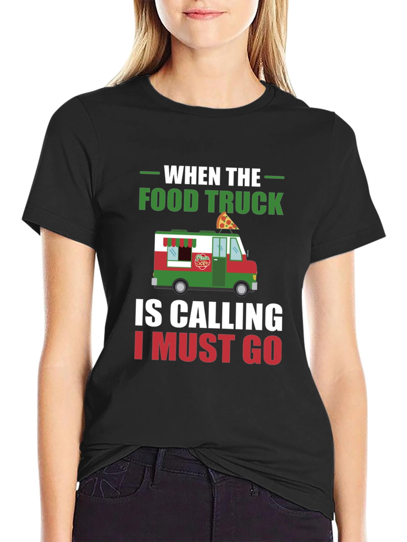 Food Truck Calling T-Shirt - Pizza Lover Tee