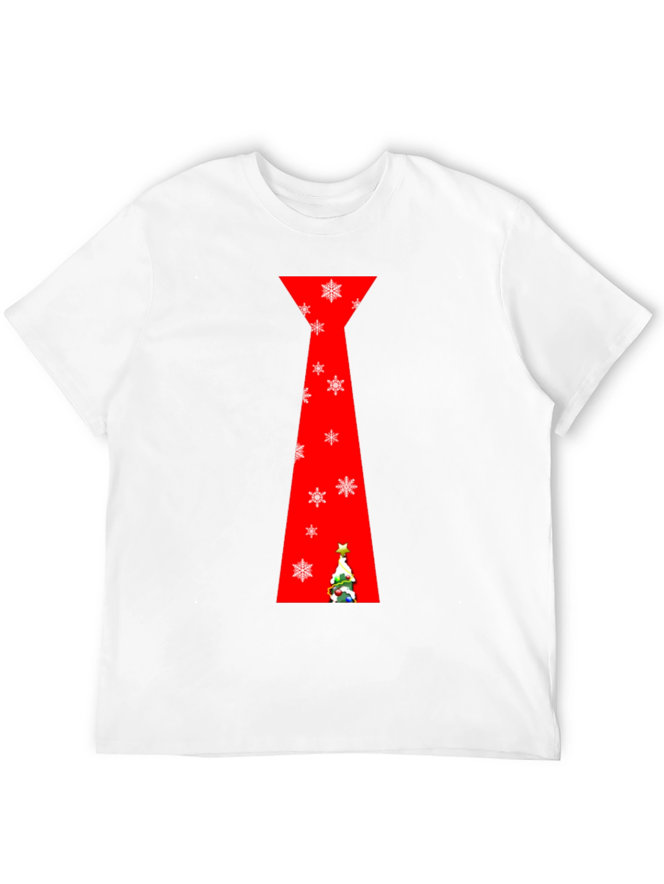 Festive Christmas Tie T-Shirt