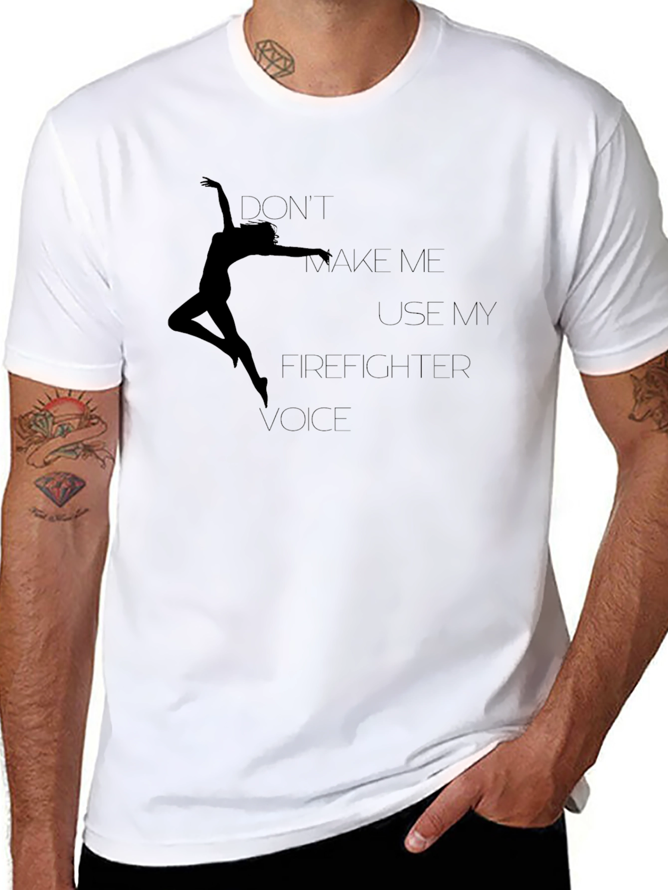 Firefighter Voice Graphic Tee