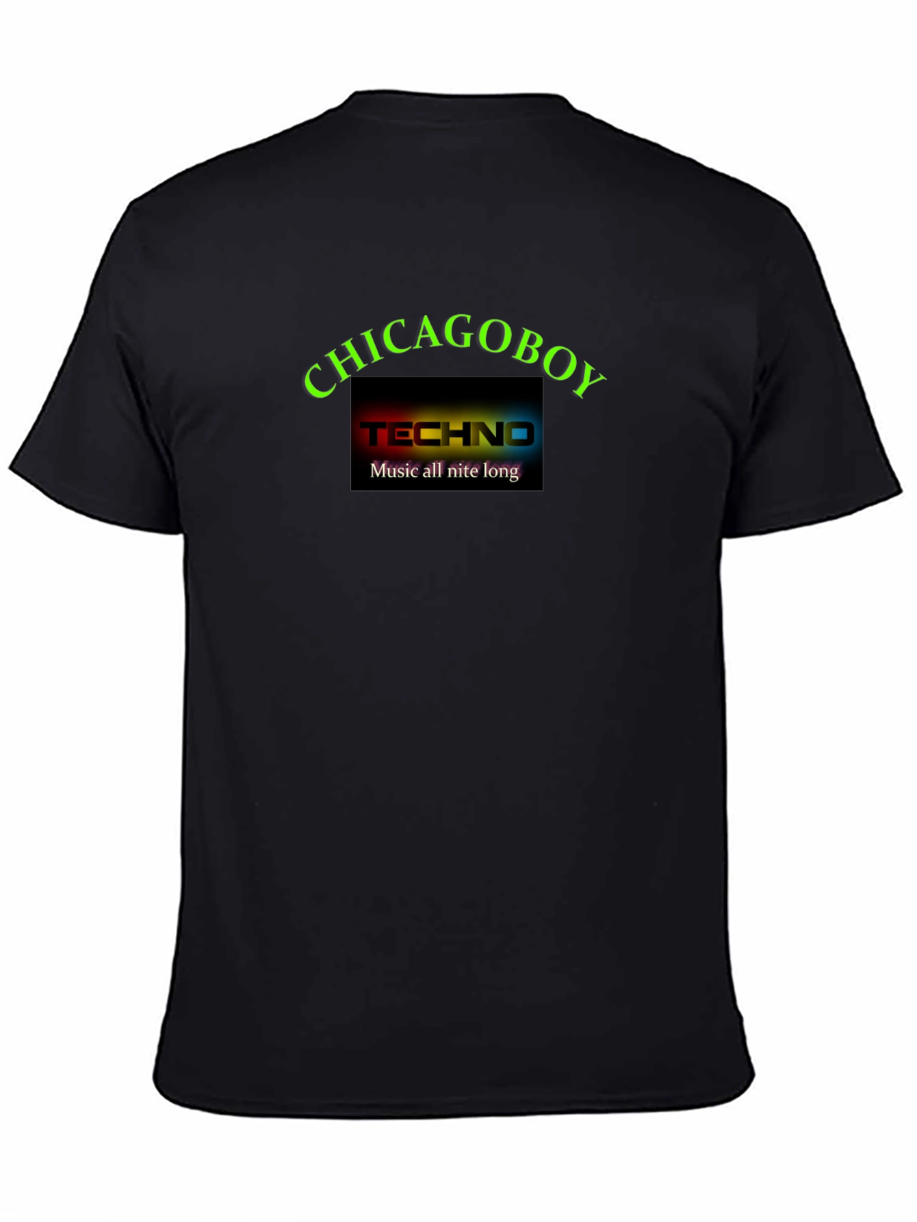 Chicagoboy Techno Music All Nite Long T-Shirt