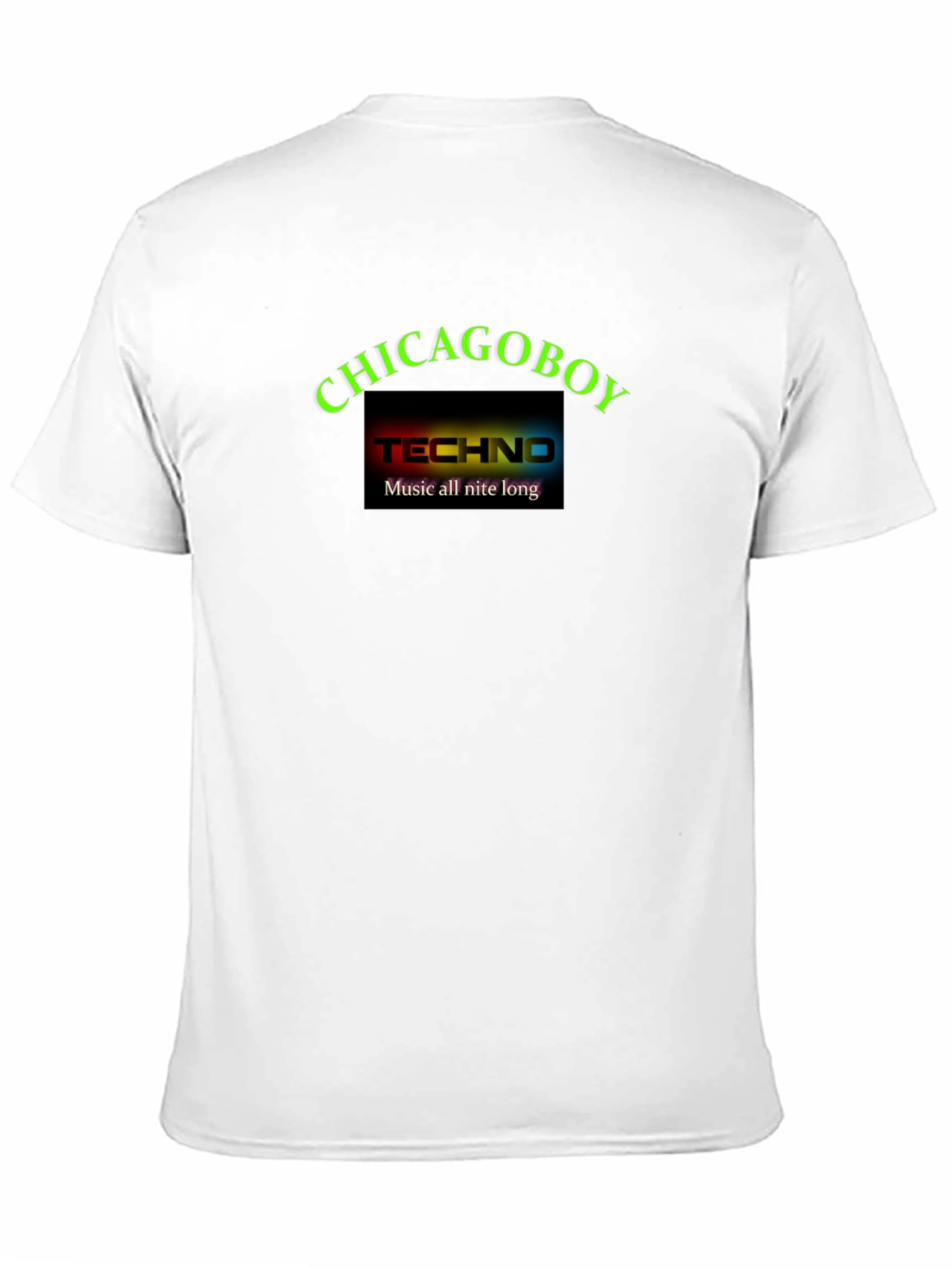 Chicagoboy Techno Music All Nite Long T-Shirt