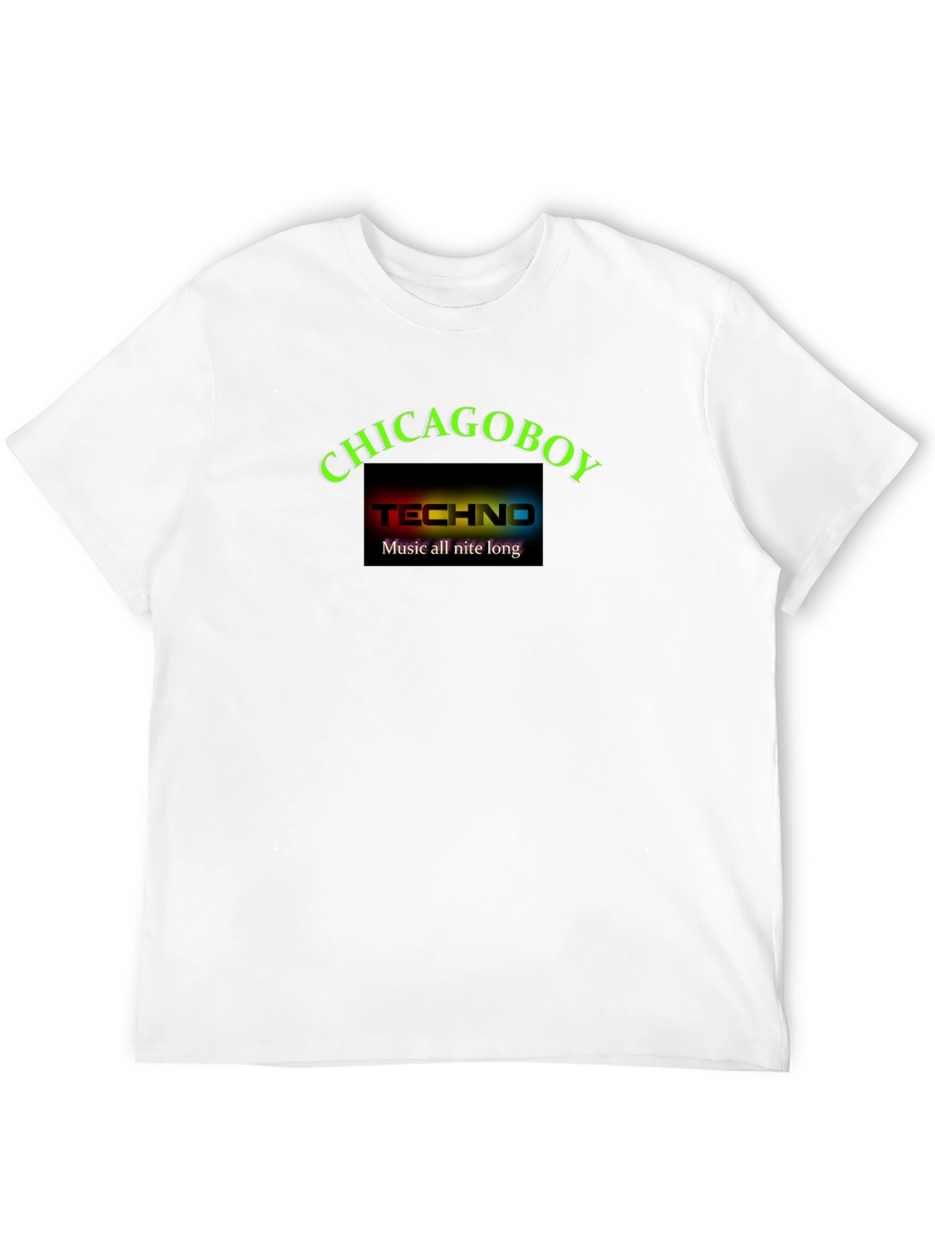 Chicagoboy Techno Music All Nite Long T-Shirt