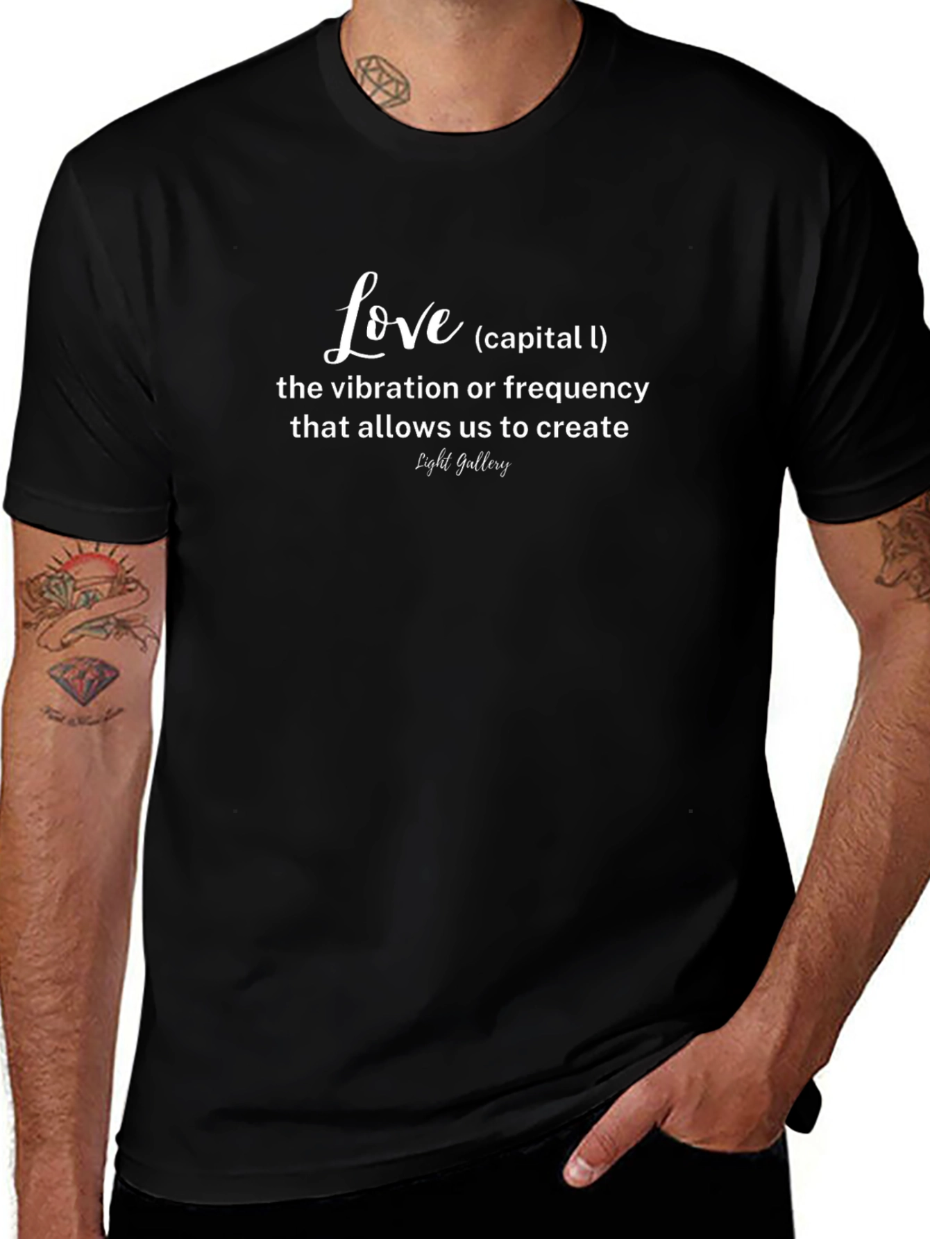 Love Vibration T-Shirt - Create Light