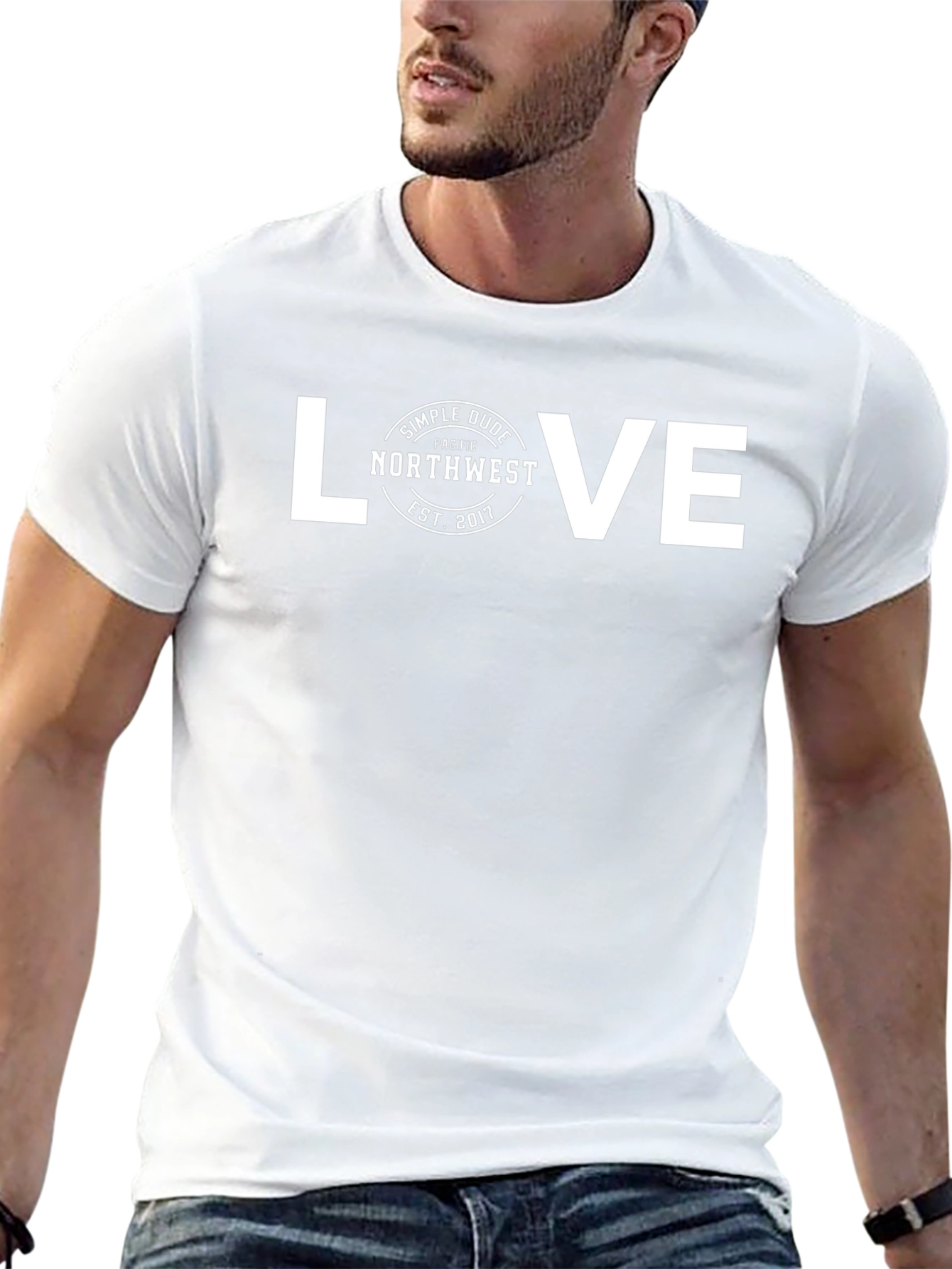 Simple Dude Northwest LOVE Graphic Tee