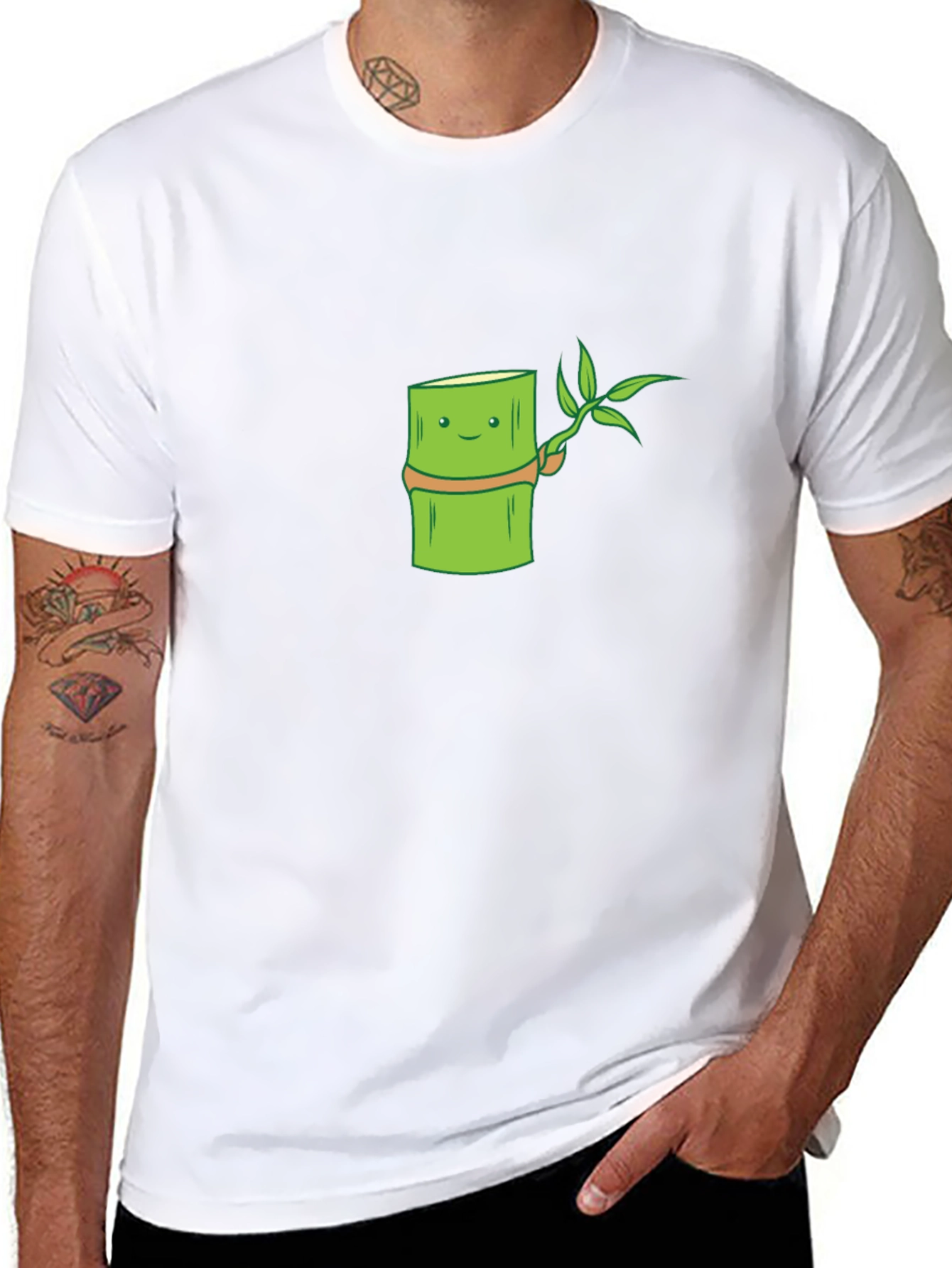 Cute Bamboo Graphic Tee