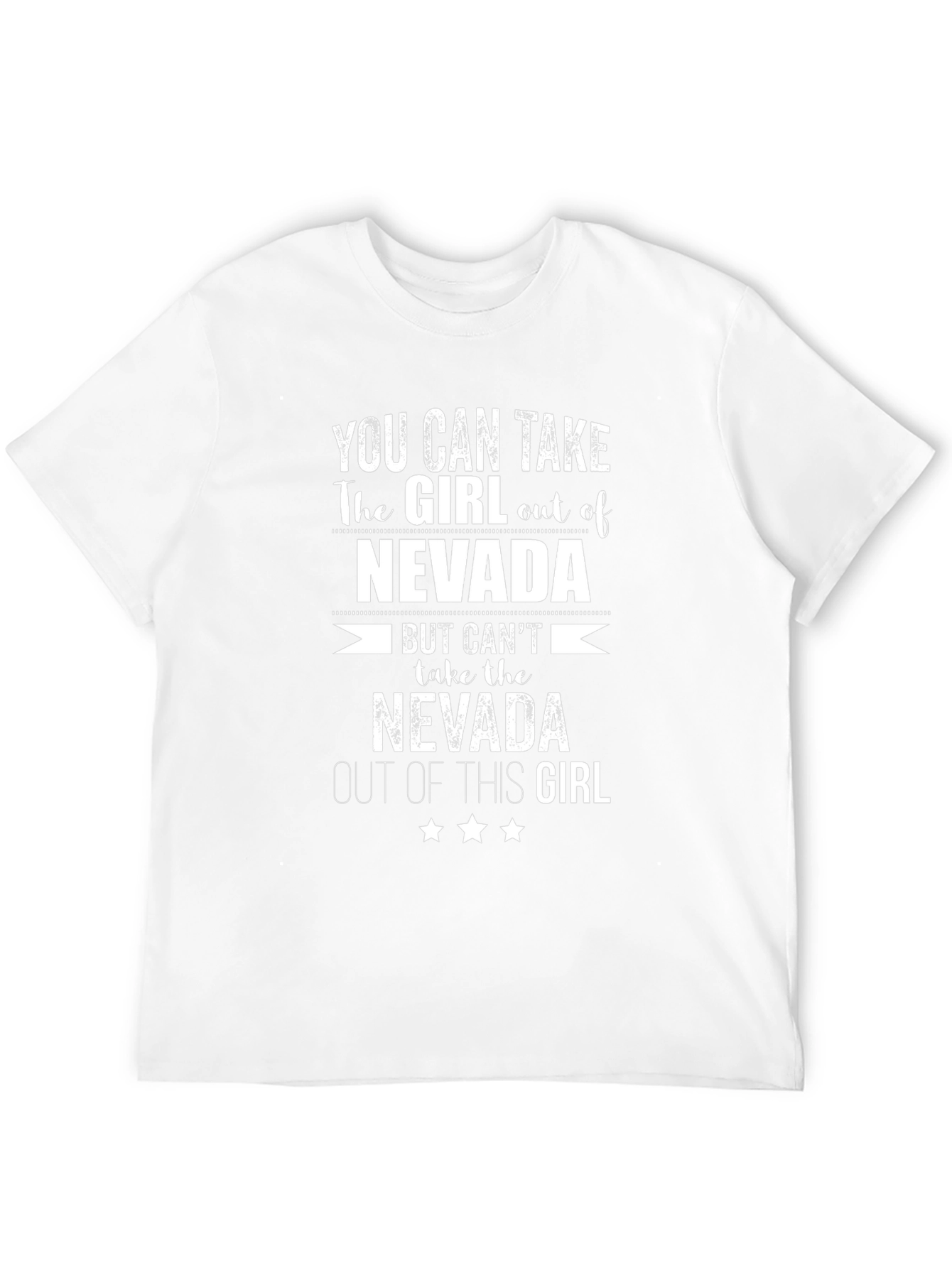 Nevada Girl Black Graphic T-Shirt