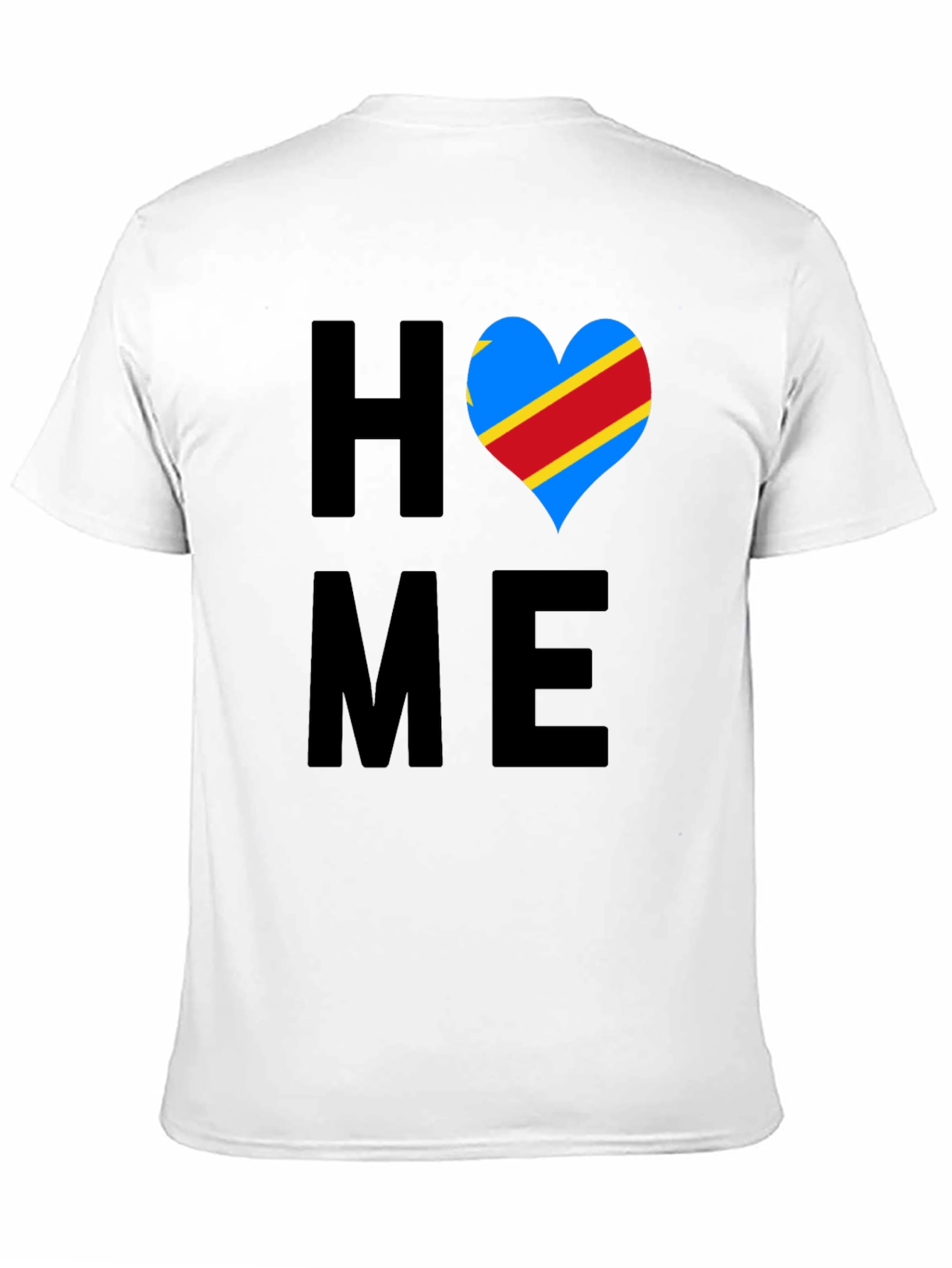 HOME Congo Heart Flag T-Shirt