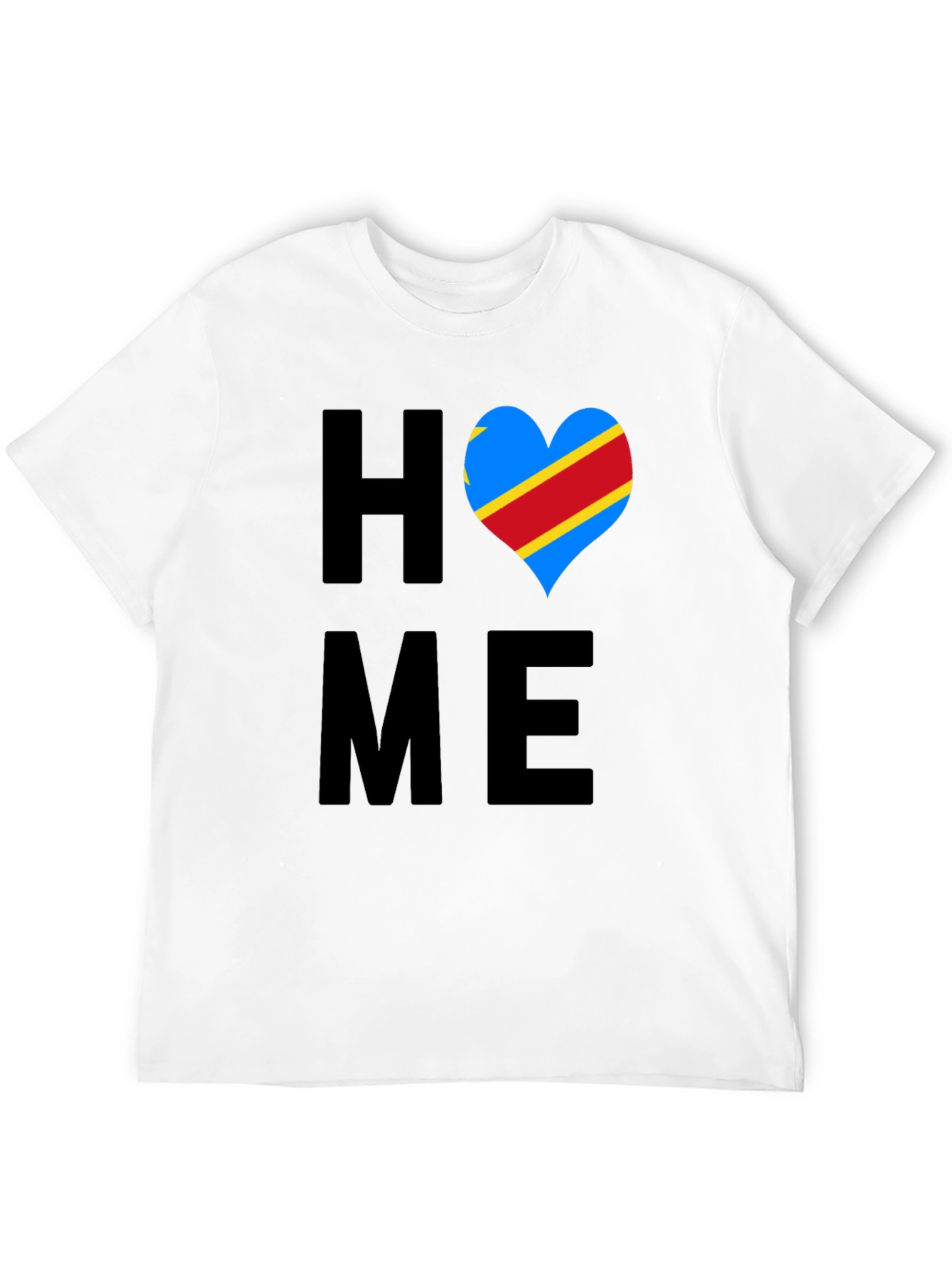 HOME Congo Heart Flag T-Shirt