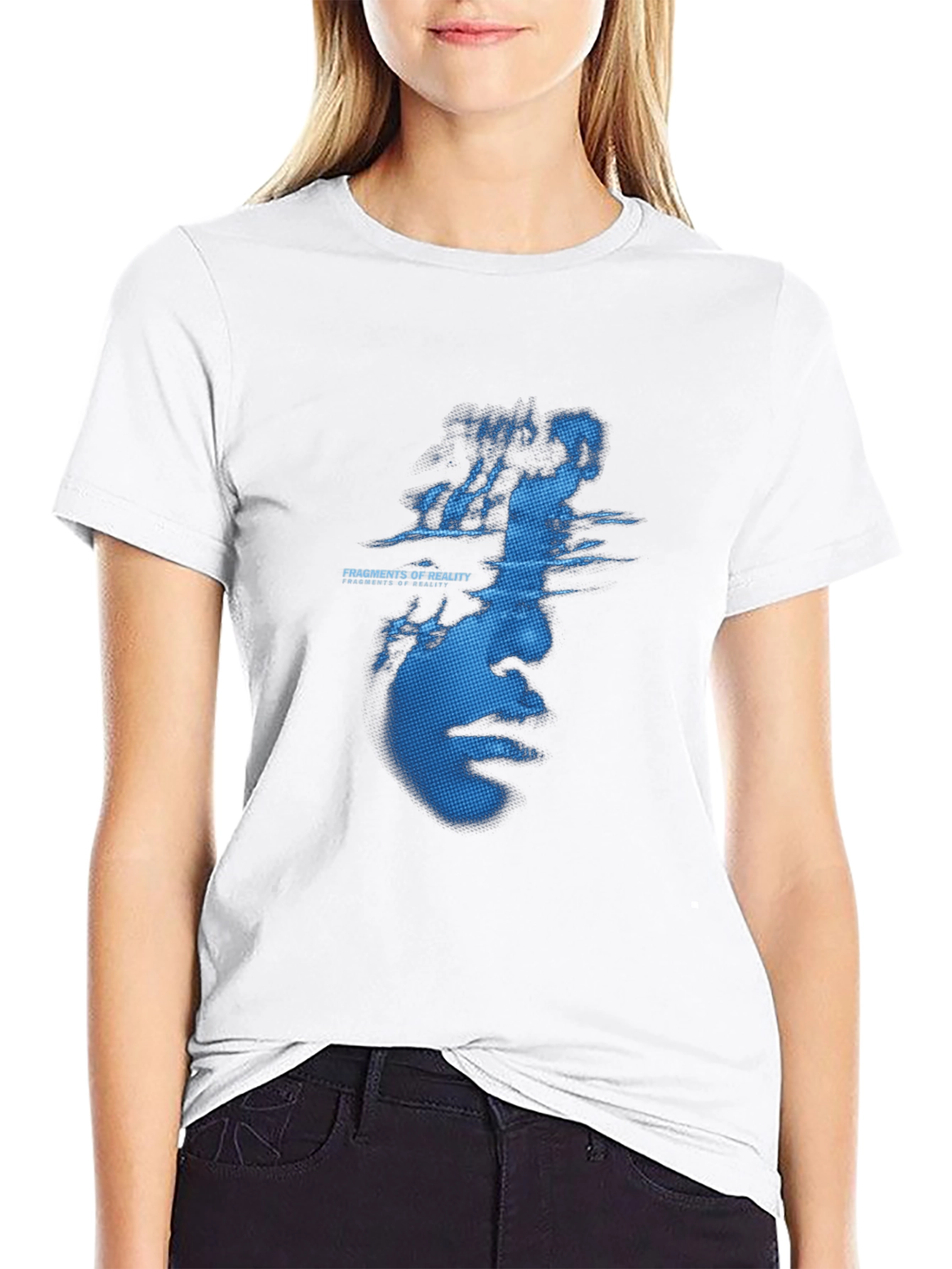 Fragments of Reality T-Shirt - Black Graphic Tee