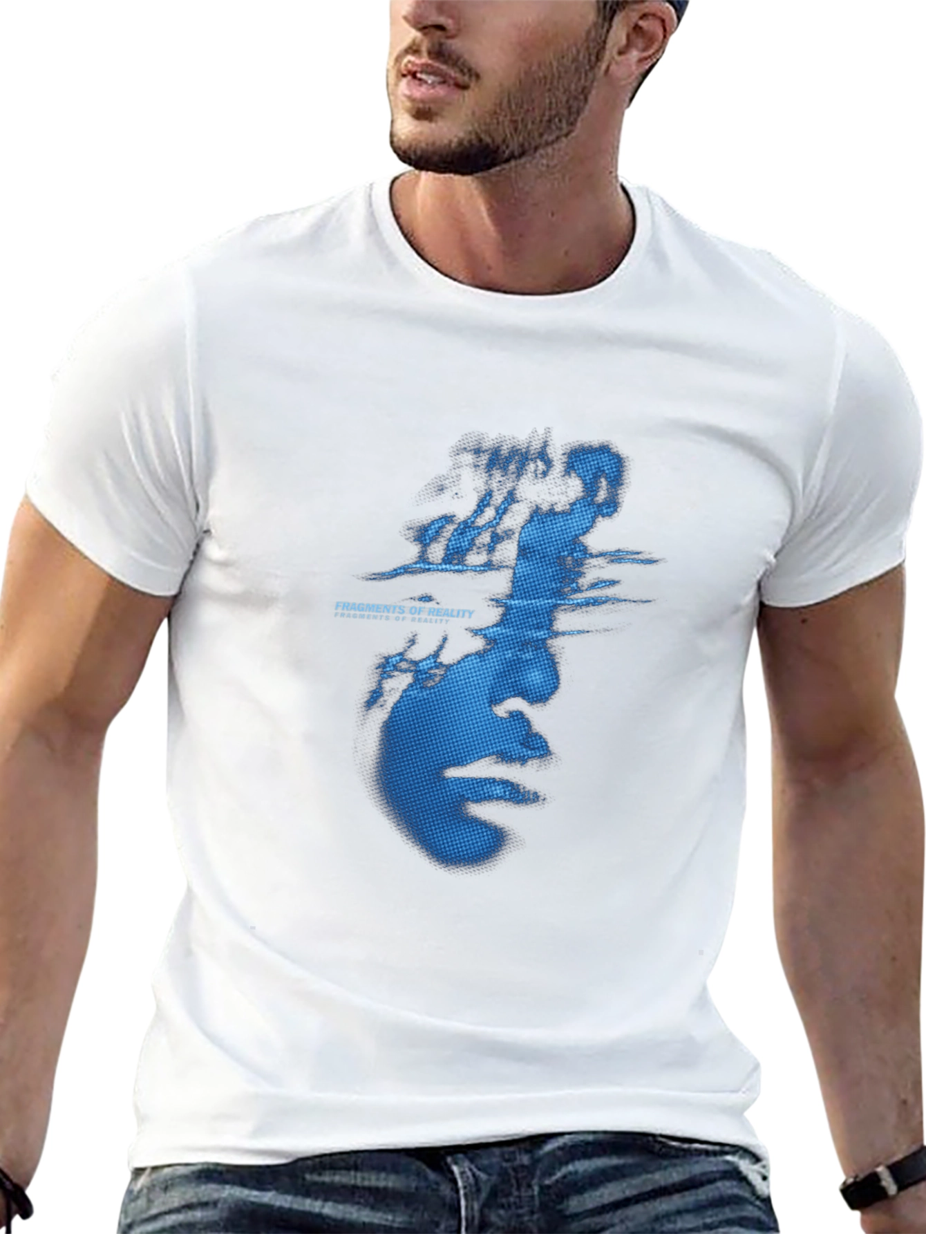 Fragments of Reality T-Shirt - Black Graphic Tee