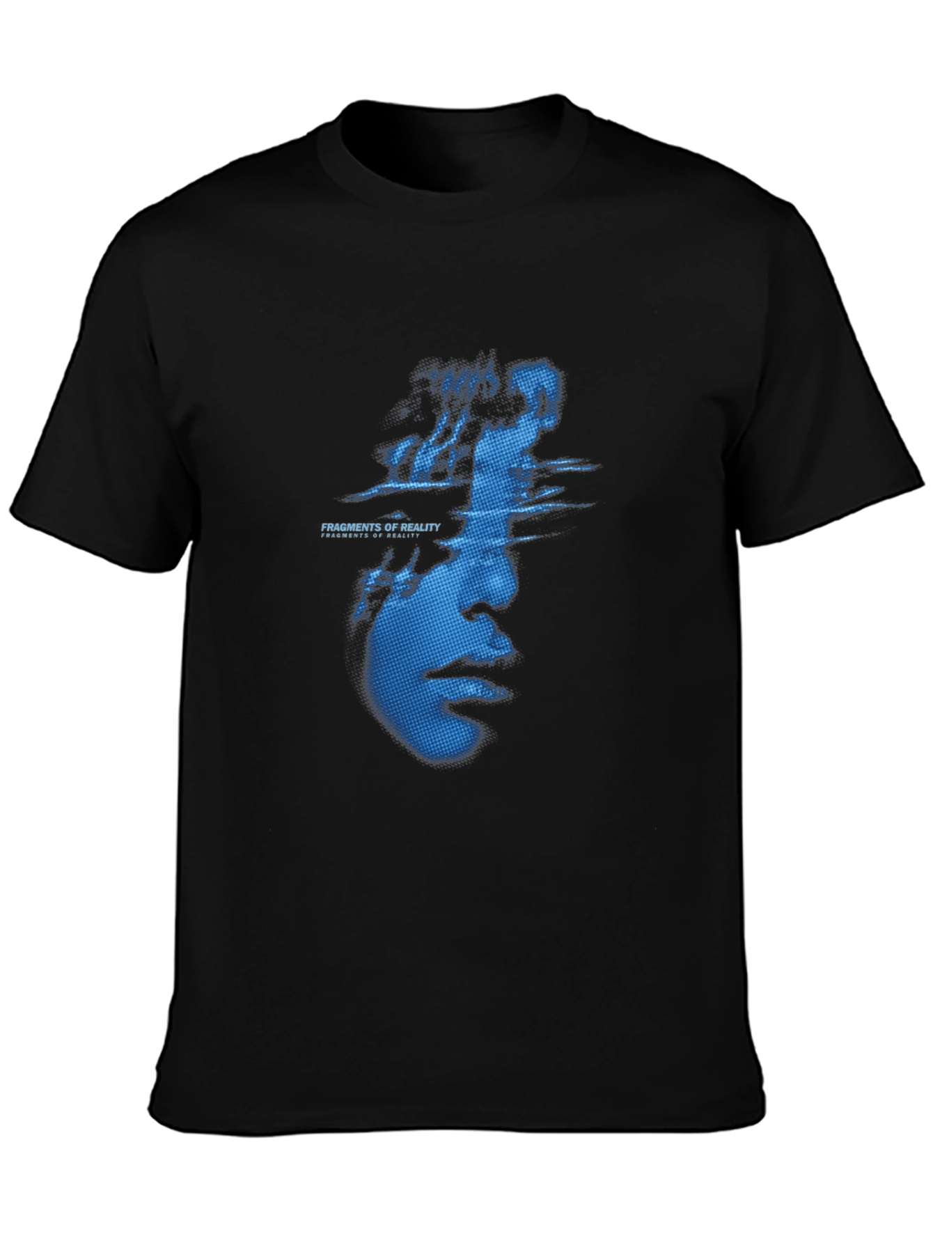 Fragments of Reality T-Shirt - Black Graphic Tee