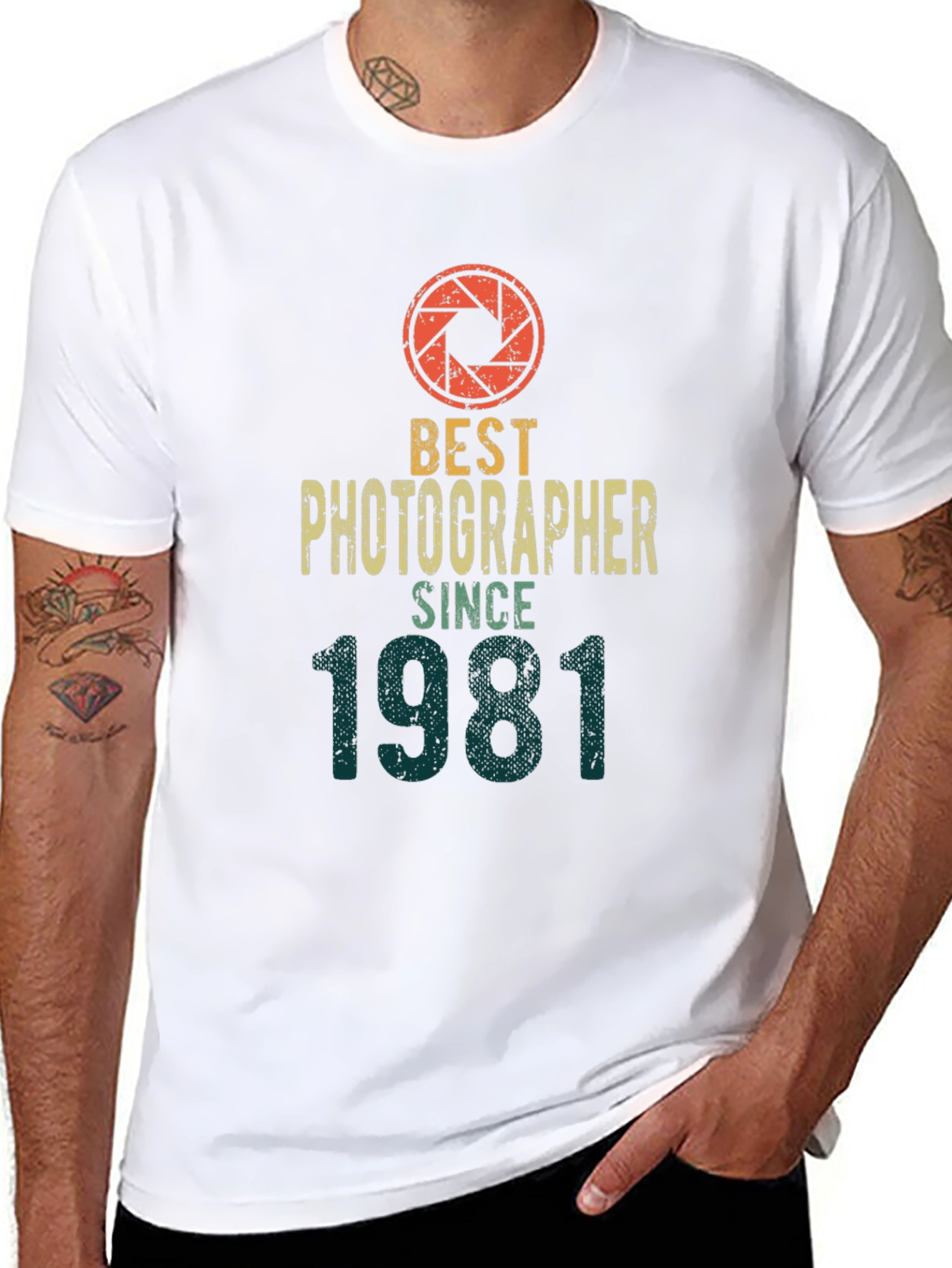 Best Photographer Since 1981 Graphic Tee