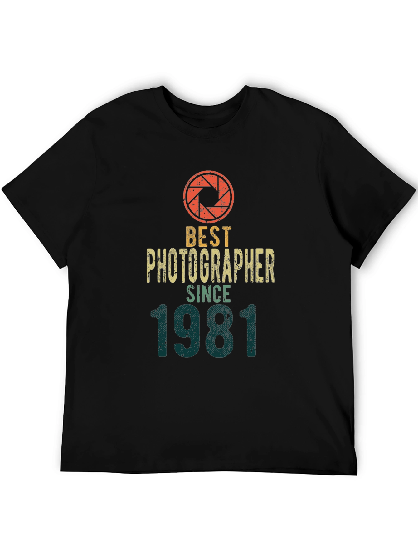 Best Photographer Since 1981 Graphic Tee