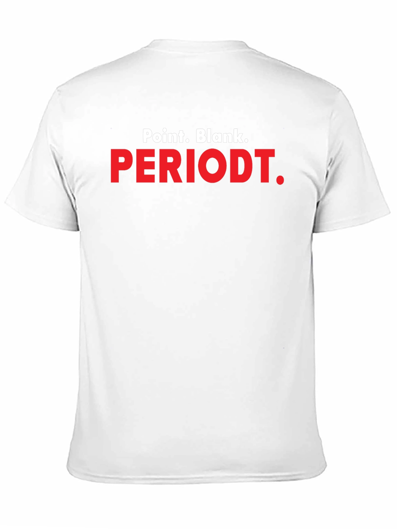 Point Blank Periodt. Black Graphic Tee