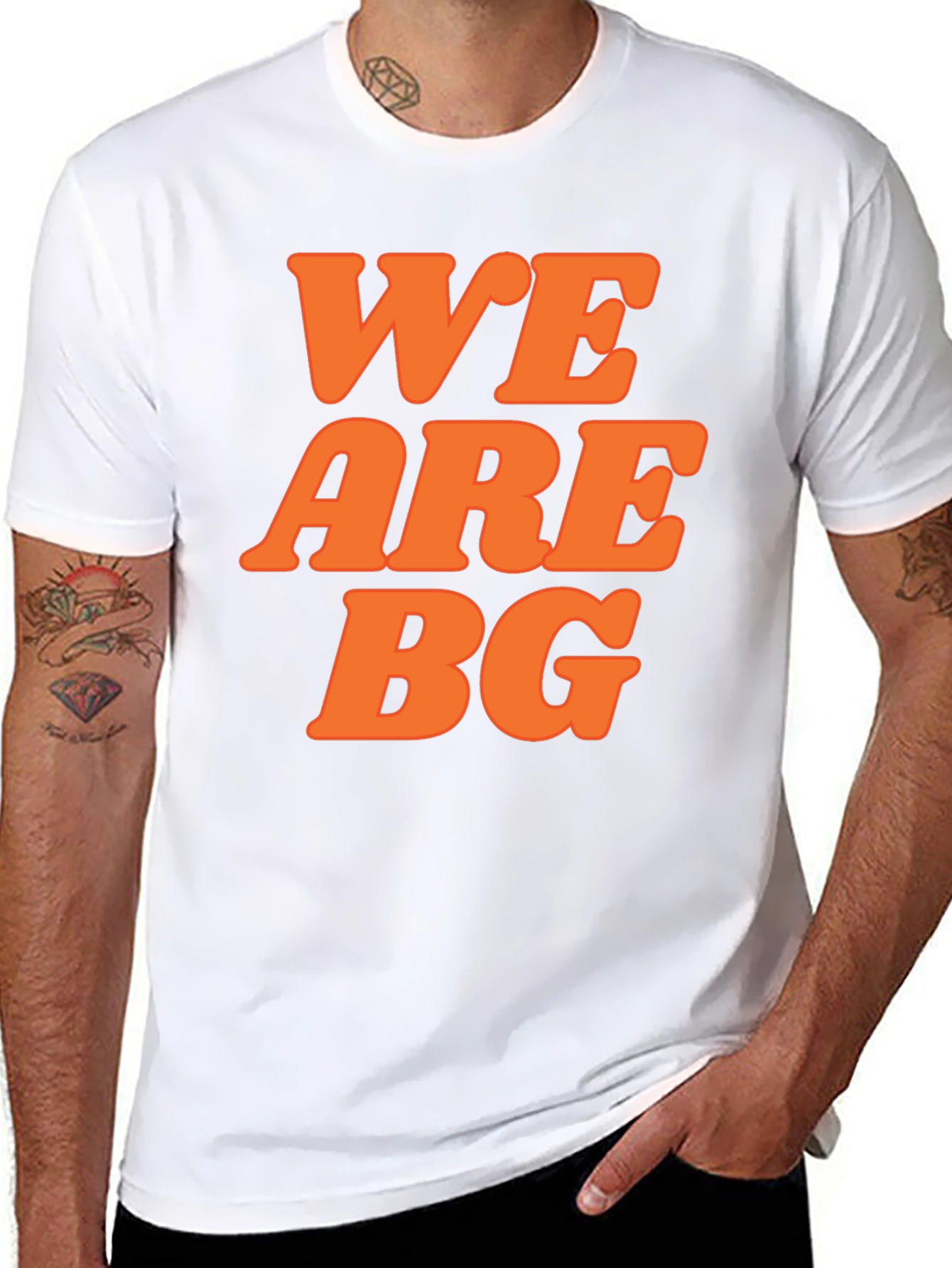 We Are BG Black Graphic Tee