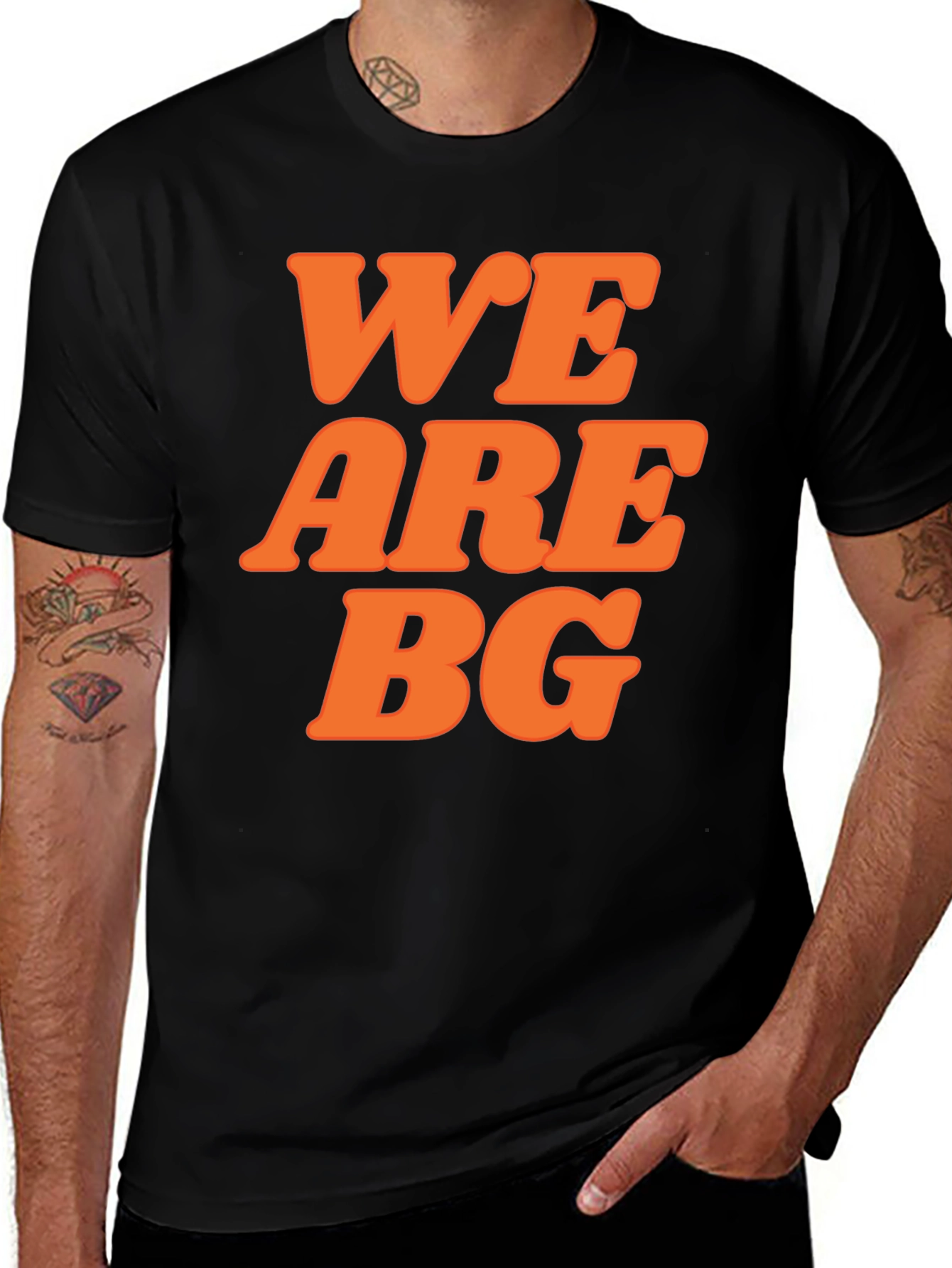 We Are BG Black Graphic Tee