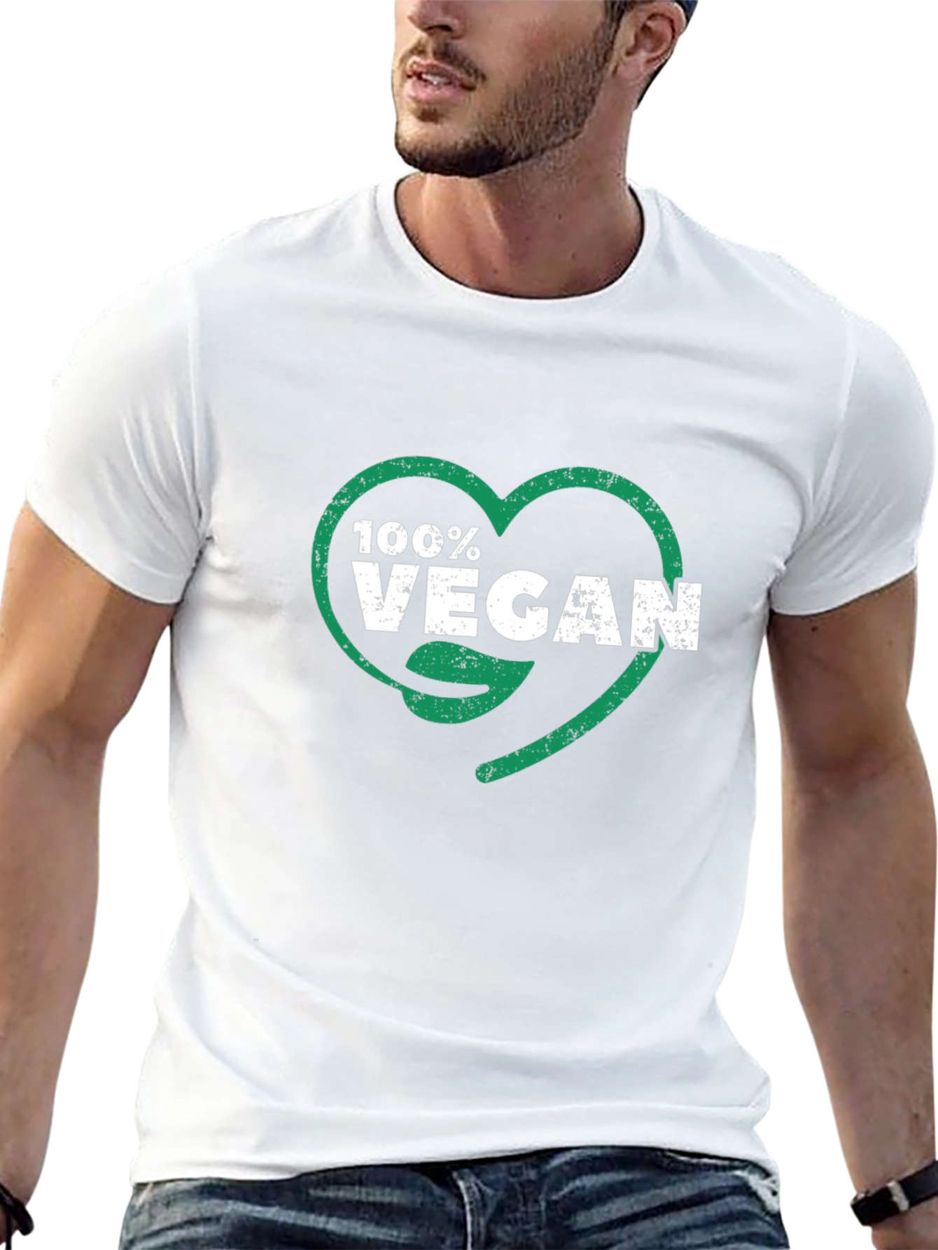 100% Vegan Graphic T-Shirt
