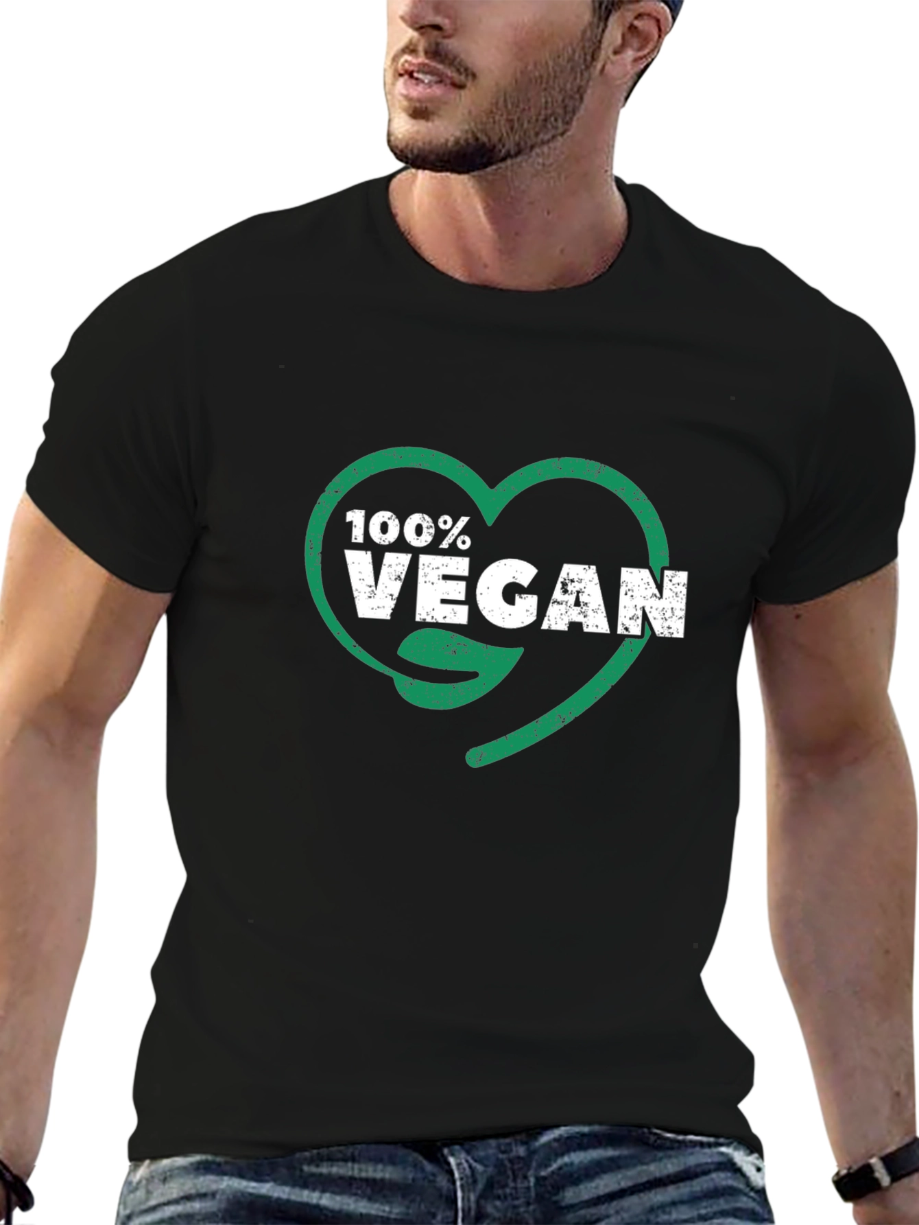 100% Vegan Graphic T-Shirt