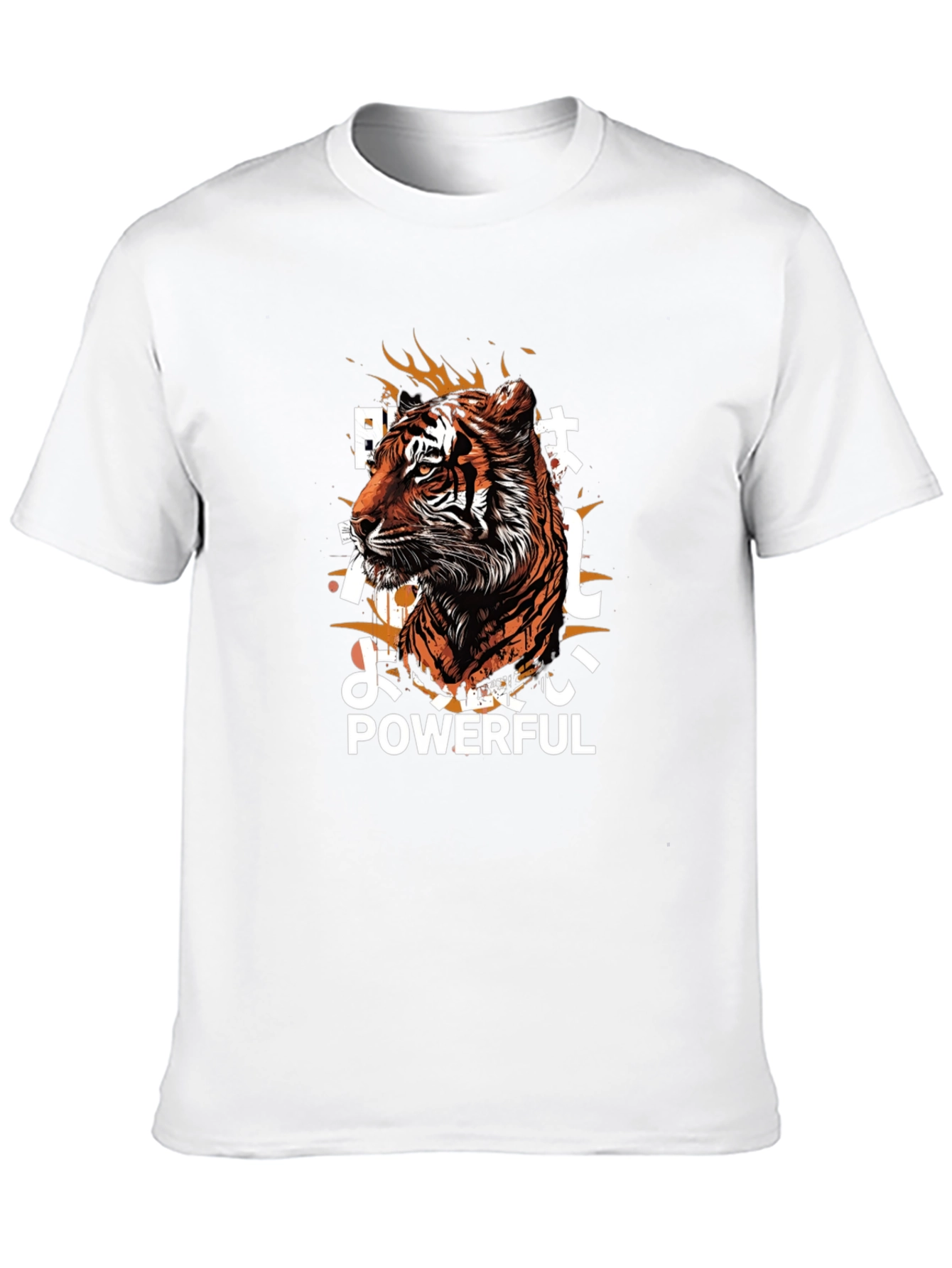 Powerful Tiger Graphic Tee