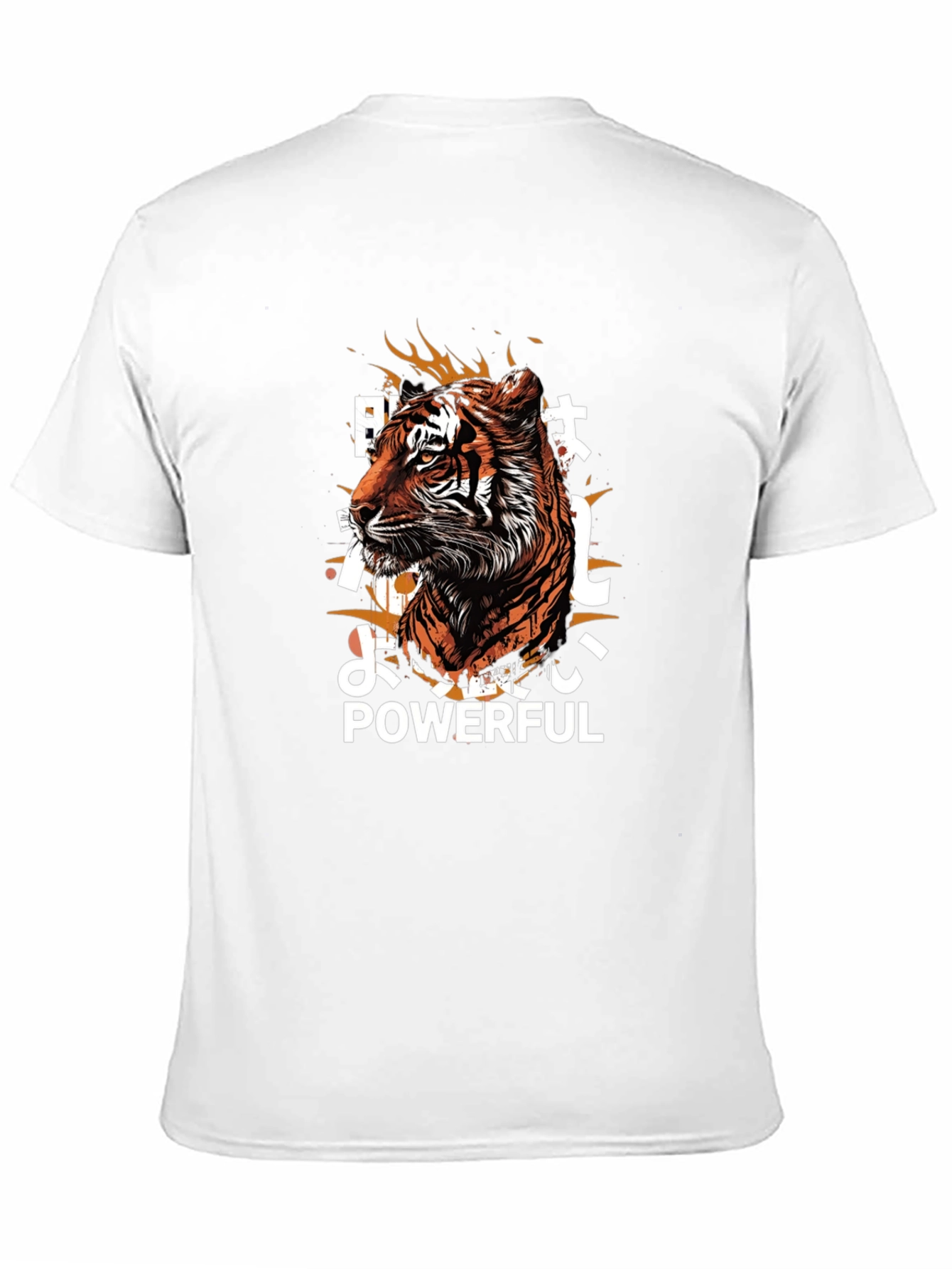 Powerful Tiger Graphic Tee