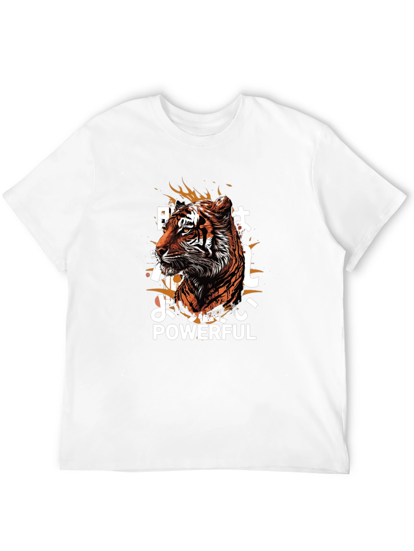 Powerful Tiger Graphic Tee