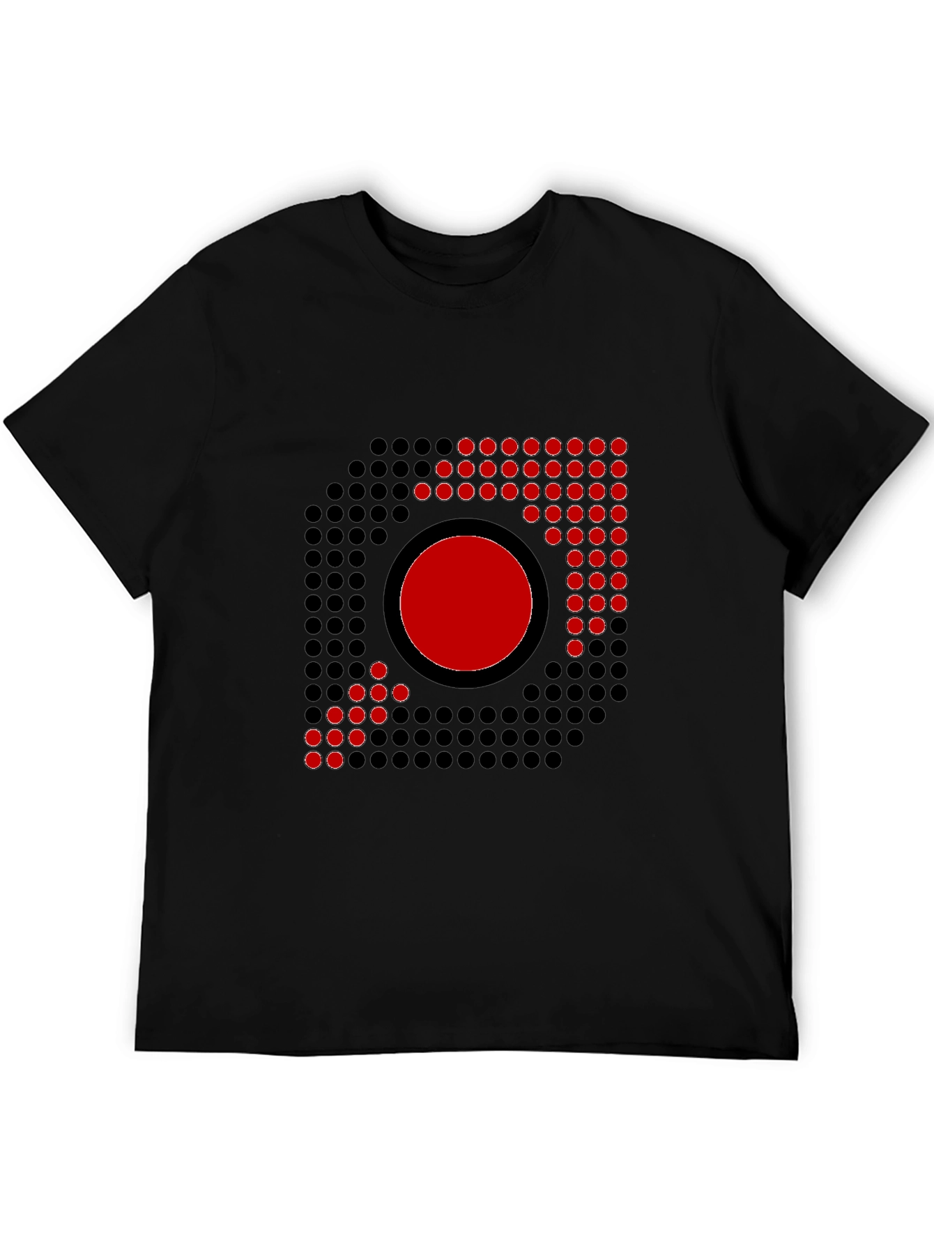 Modern Geometric Circle Graphic T-Shirt