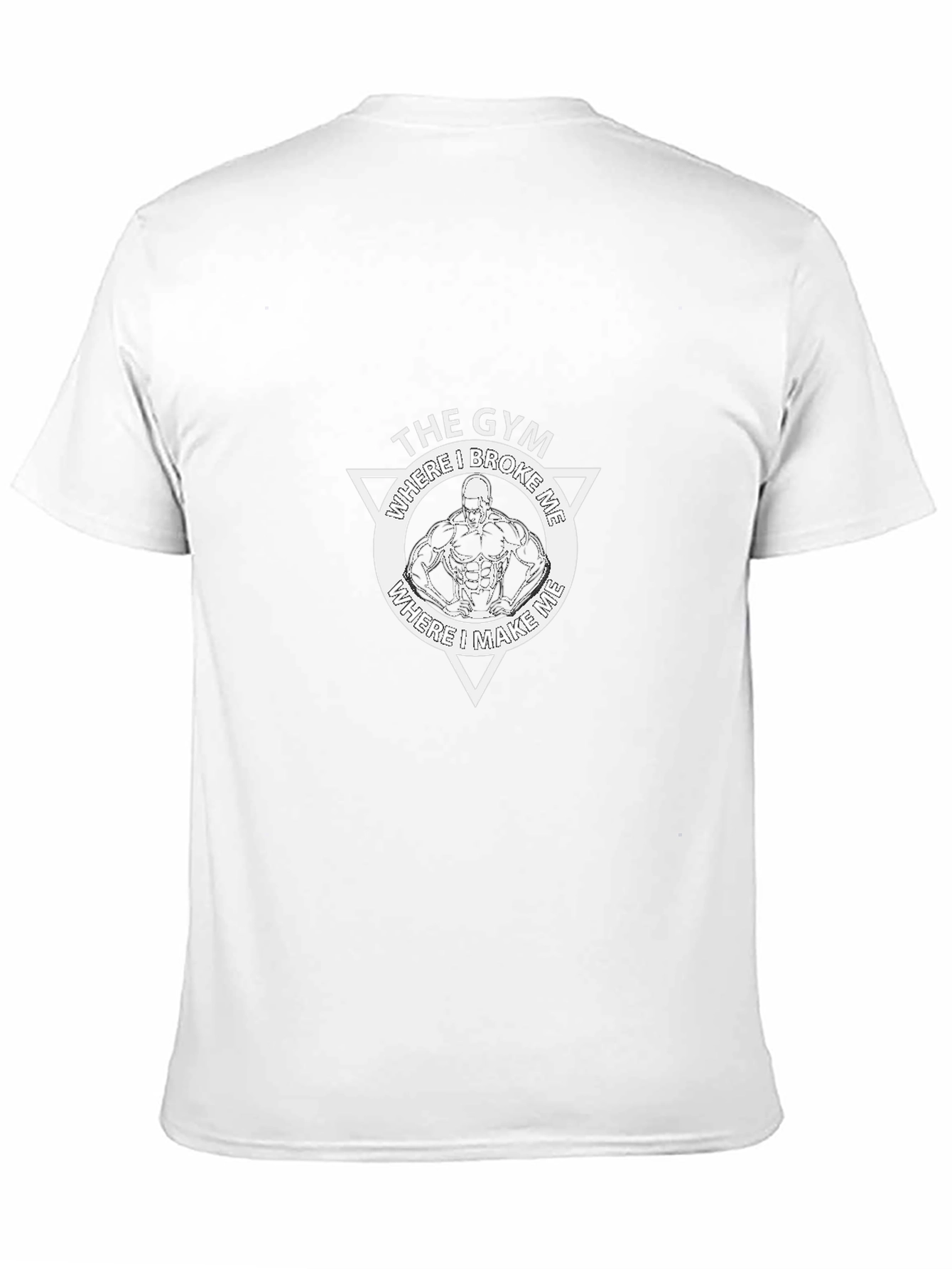 Gym Where I Broke Me Graphic T-Shirt