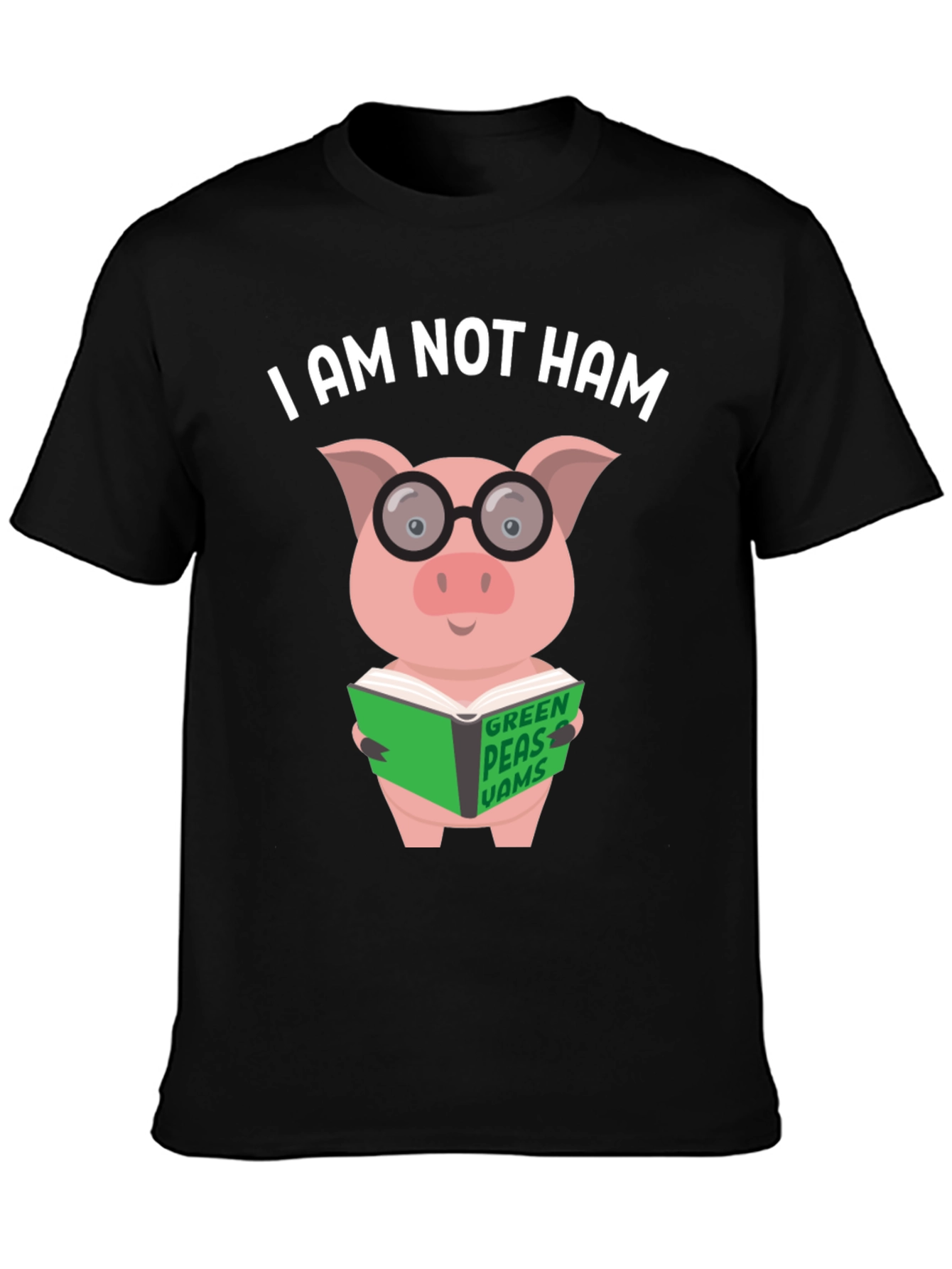 I Am Not Ham - Pig Reading Book T-Shirt