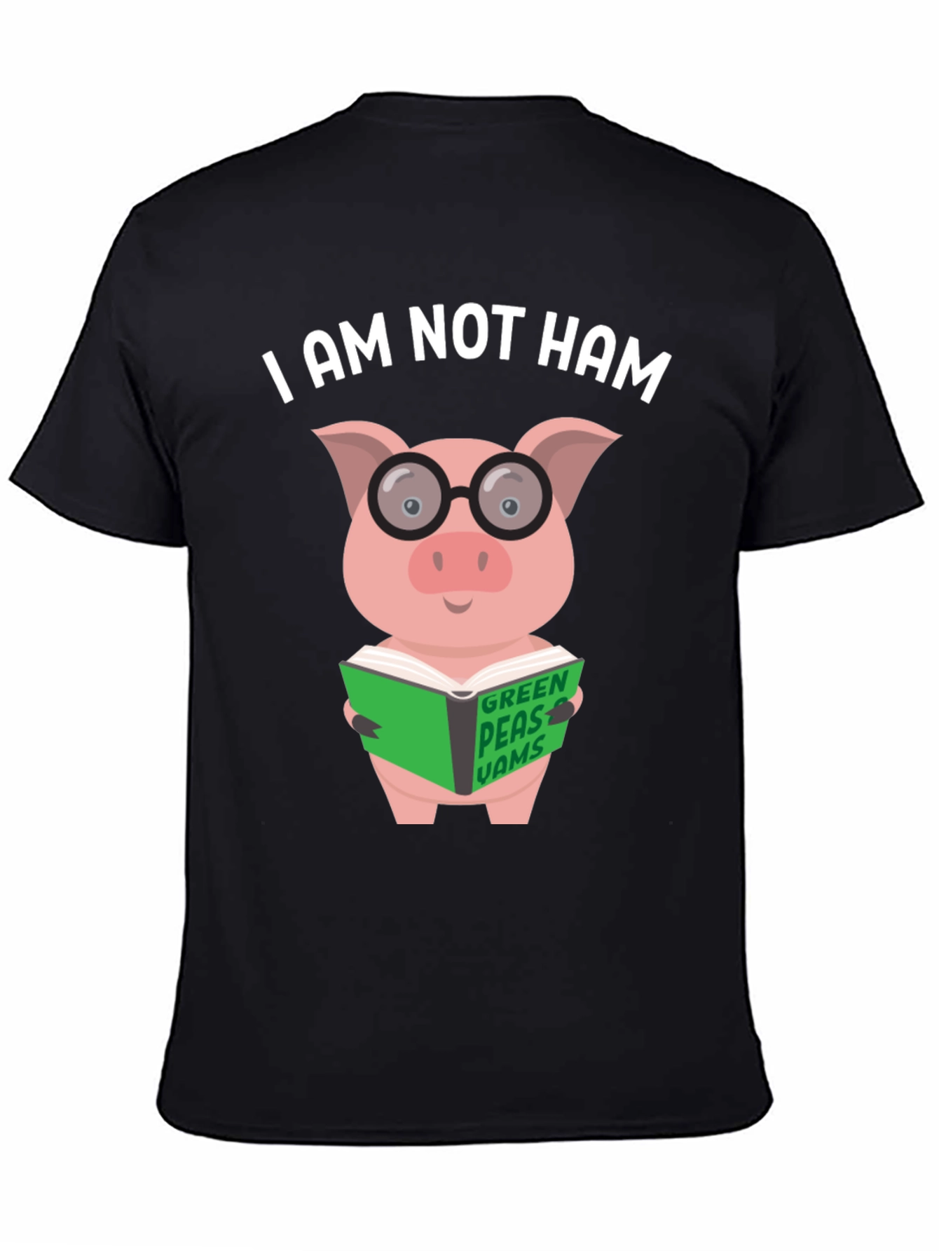 I Am Not Ham - Pig Reading Book T-Shirt