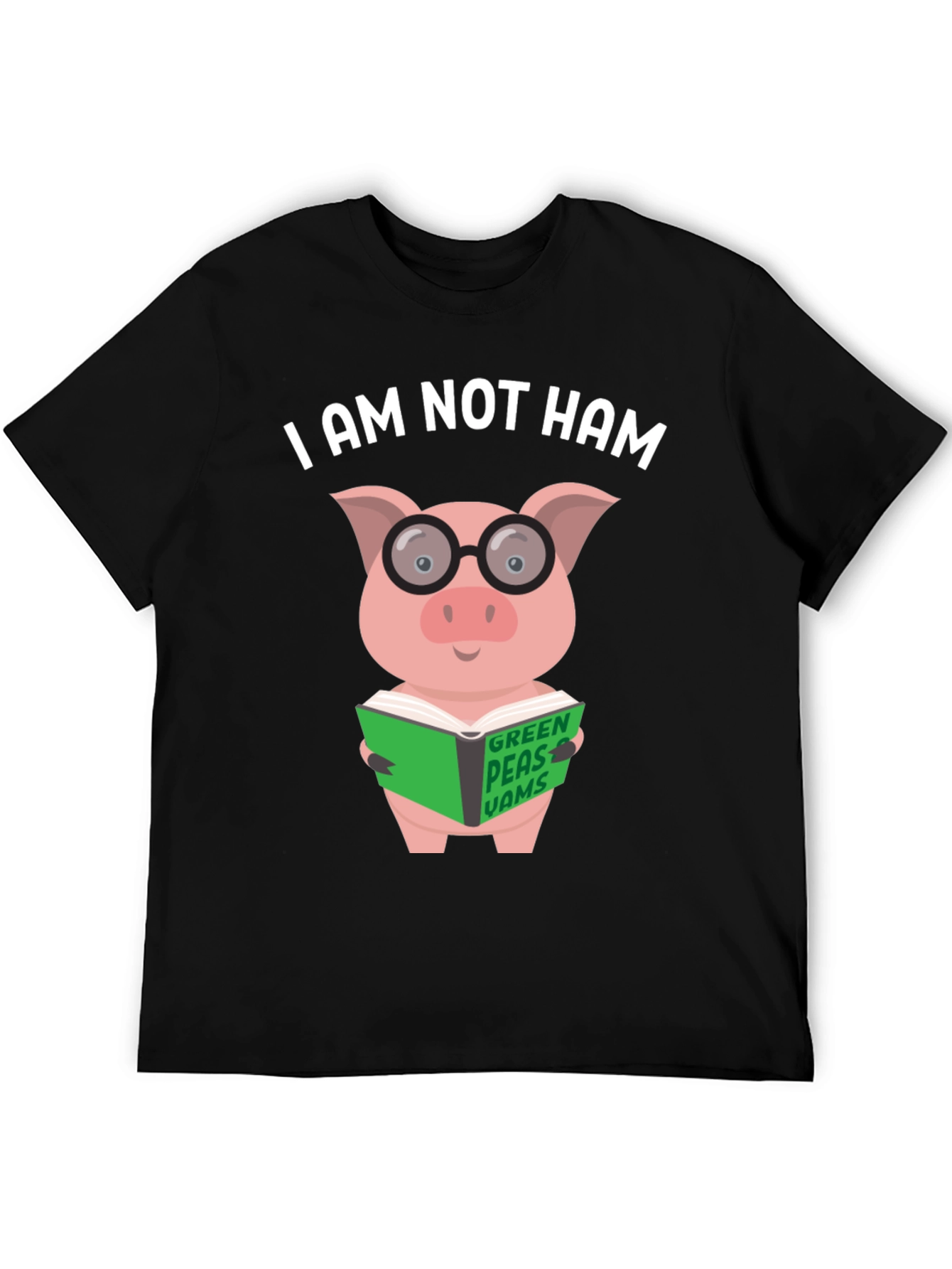 I Am Not Ham - Pig Reading Book T-Shirt