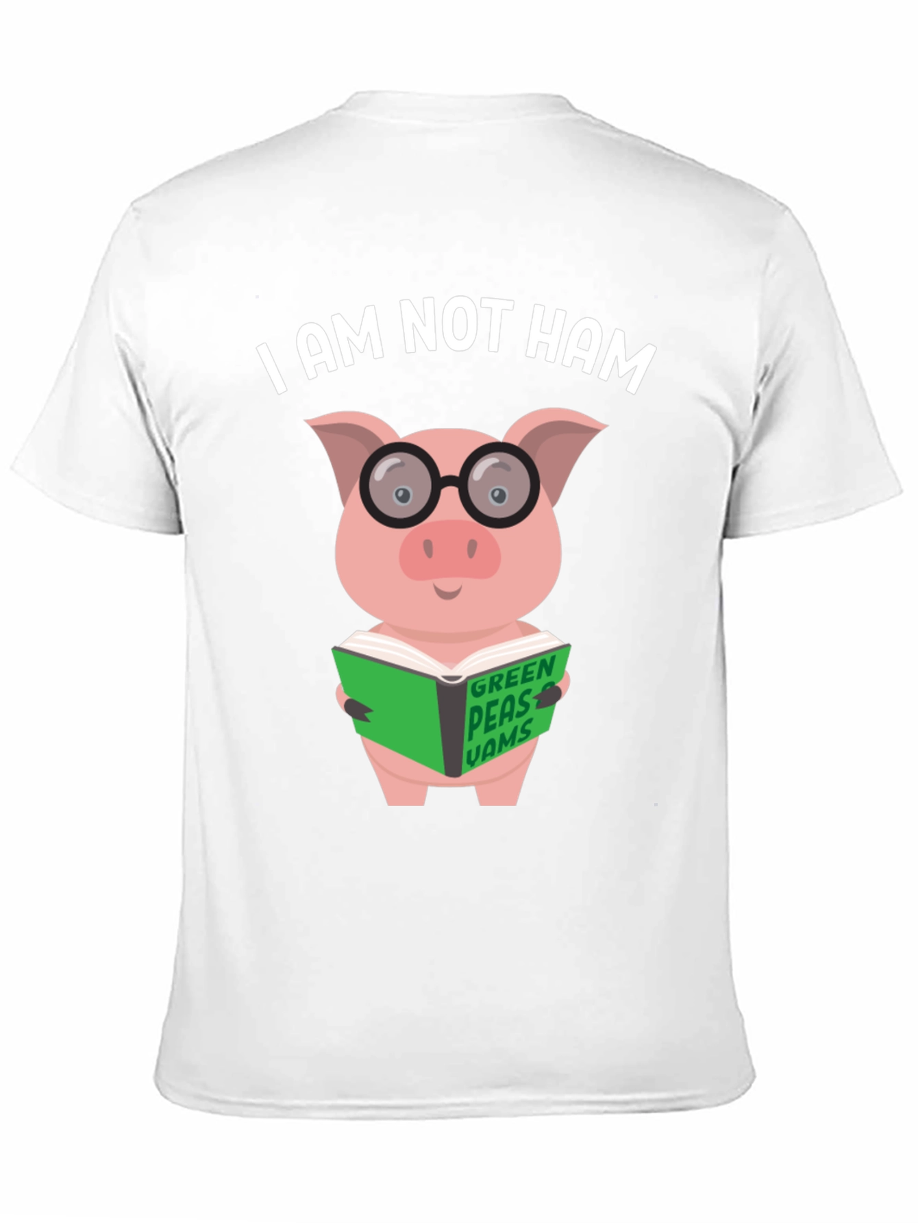 I Am Not Ham - Pig Reading Book T-Shirt