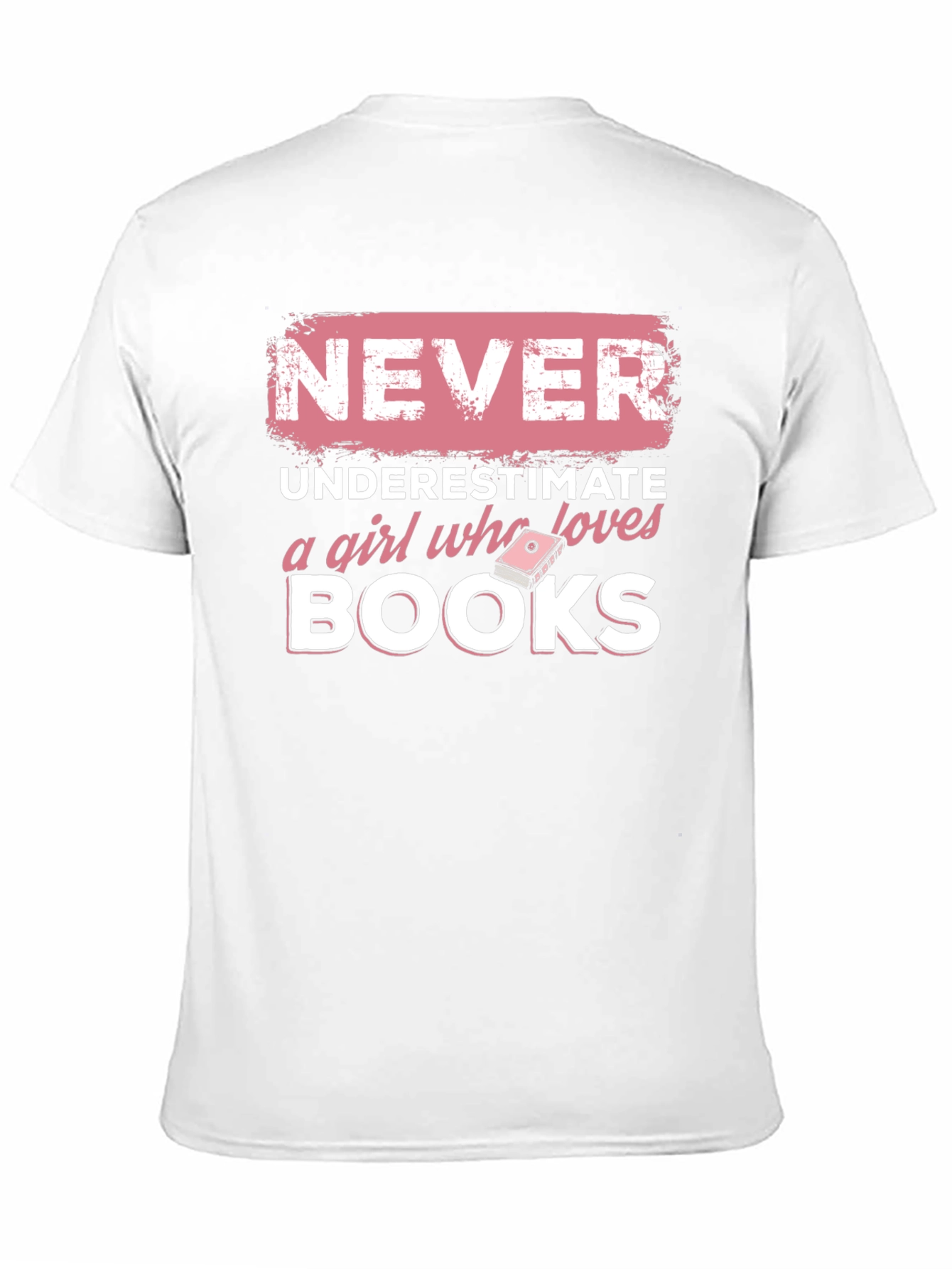 Never Underestimate Book Lover T-Shirt