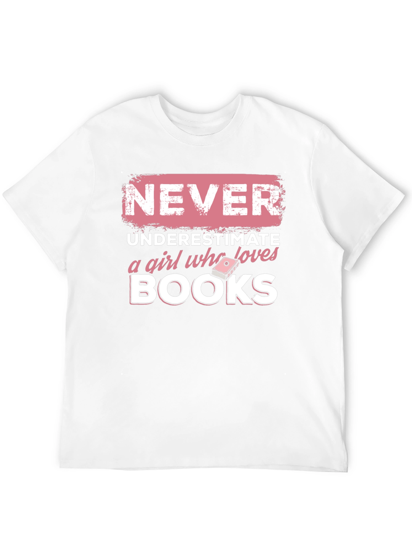 Never Underestimate Book Lover T-Shirt