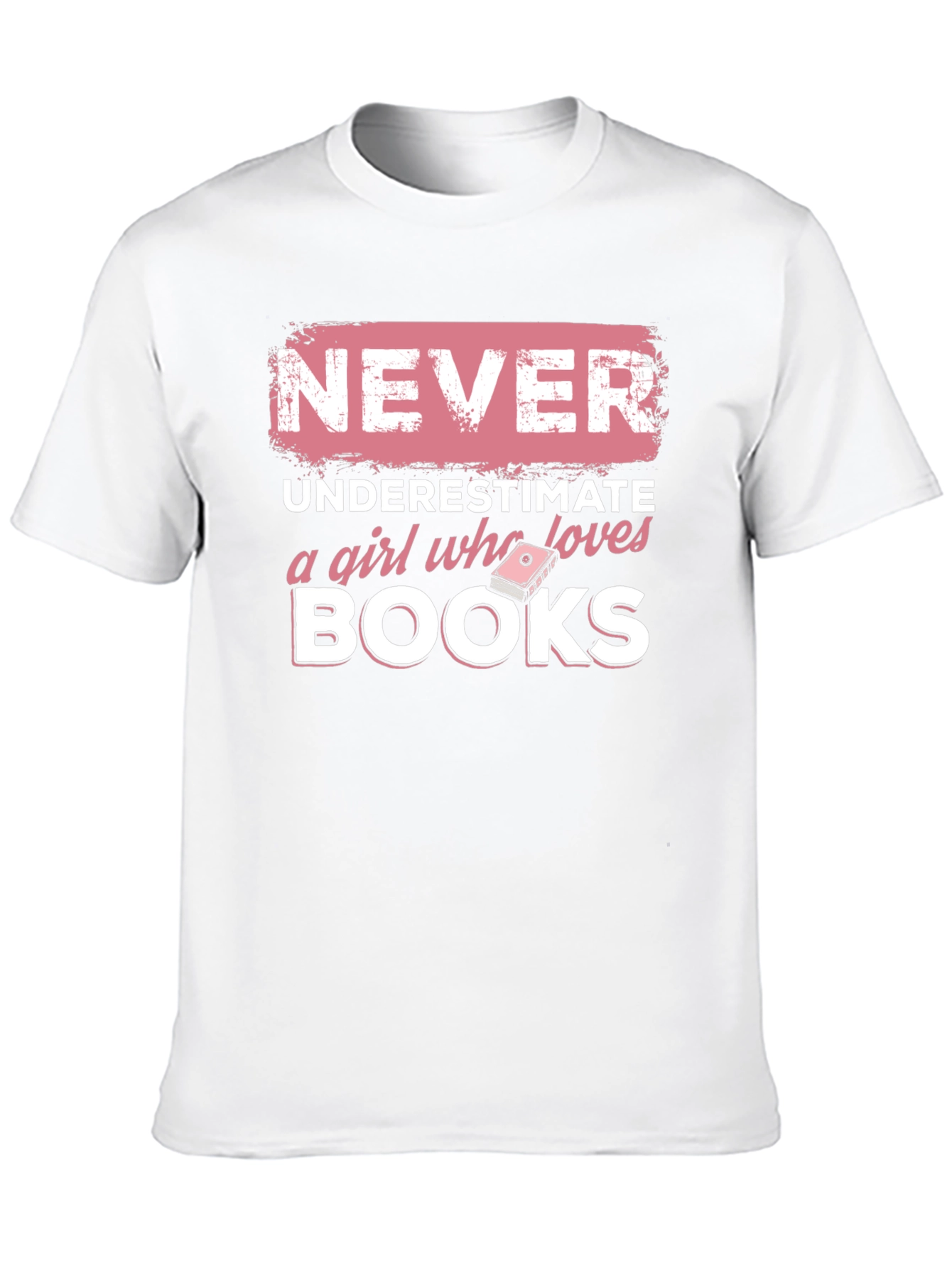 Never Underestimate Book Lover T-Shirt