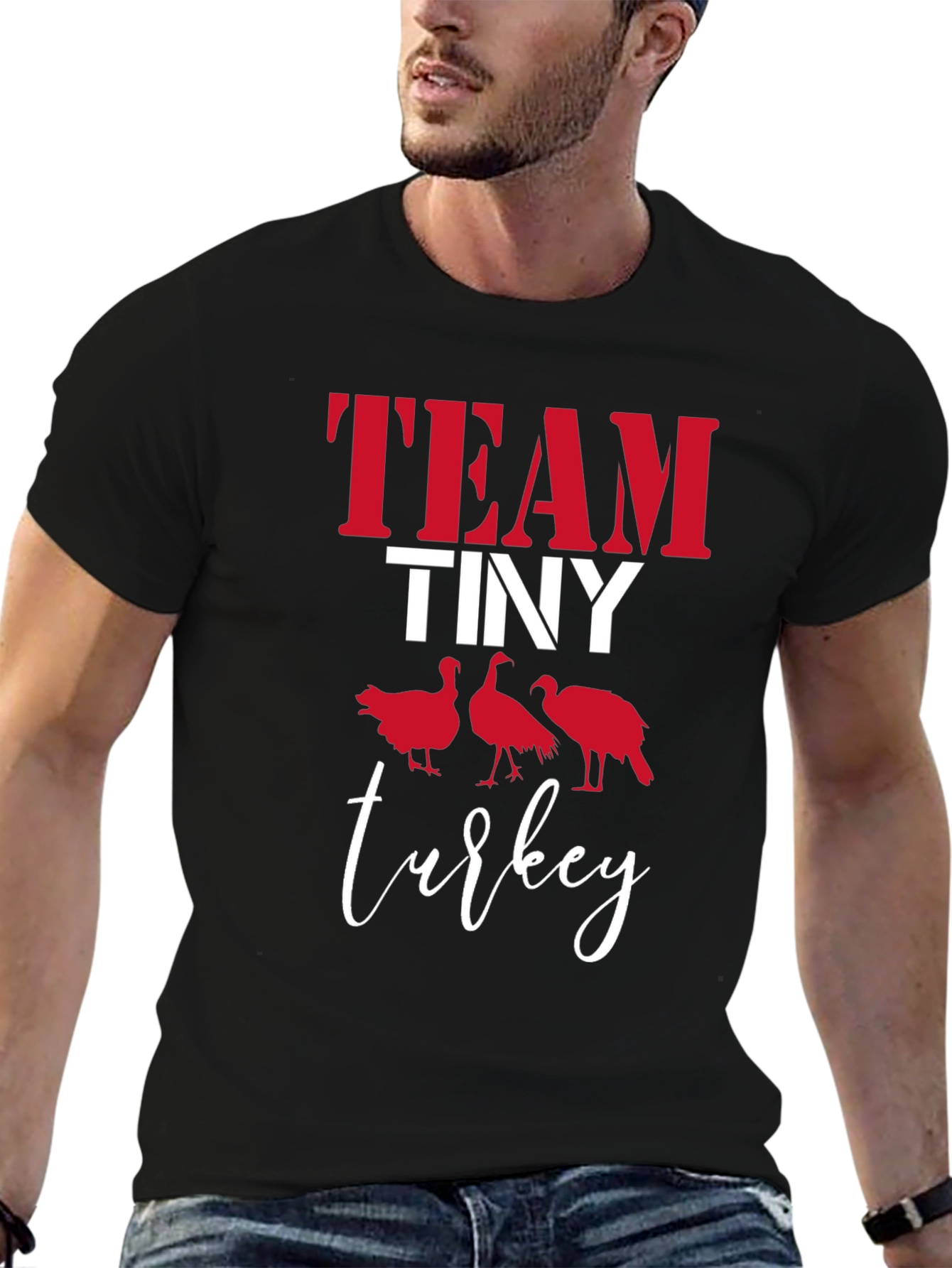 Team Tiny Turkey T-Shirt - Thanksgiving Tee