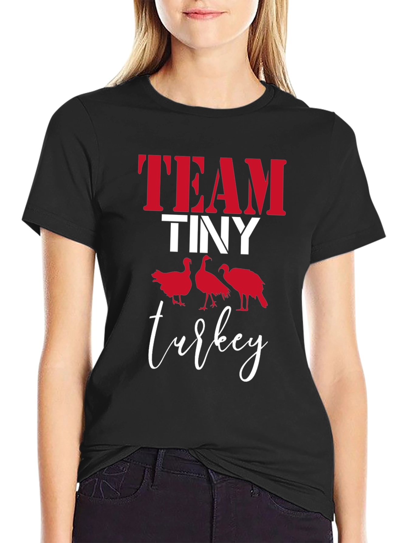 Team Tiny Turkey T-Shirt - Thanksgiving Tee